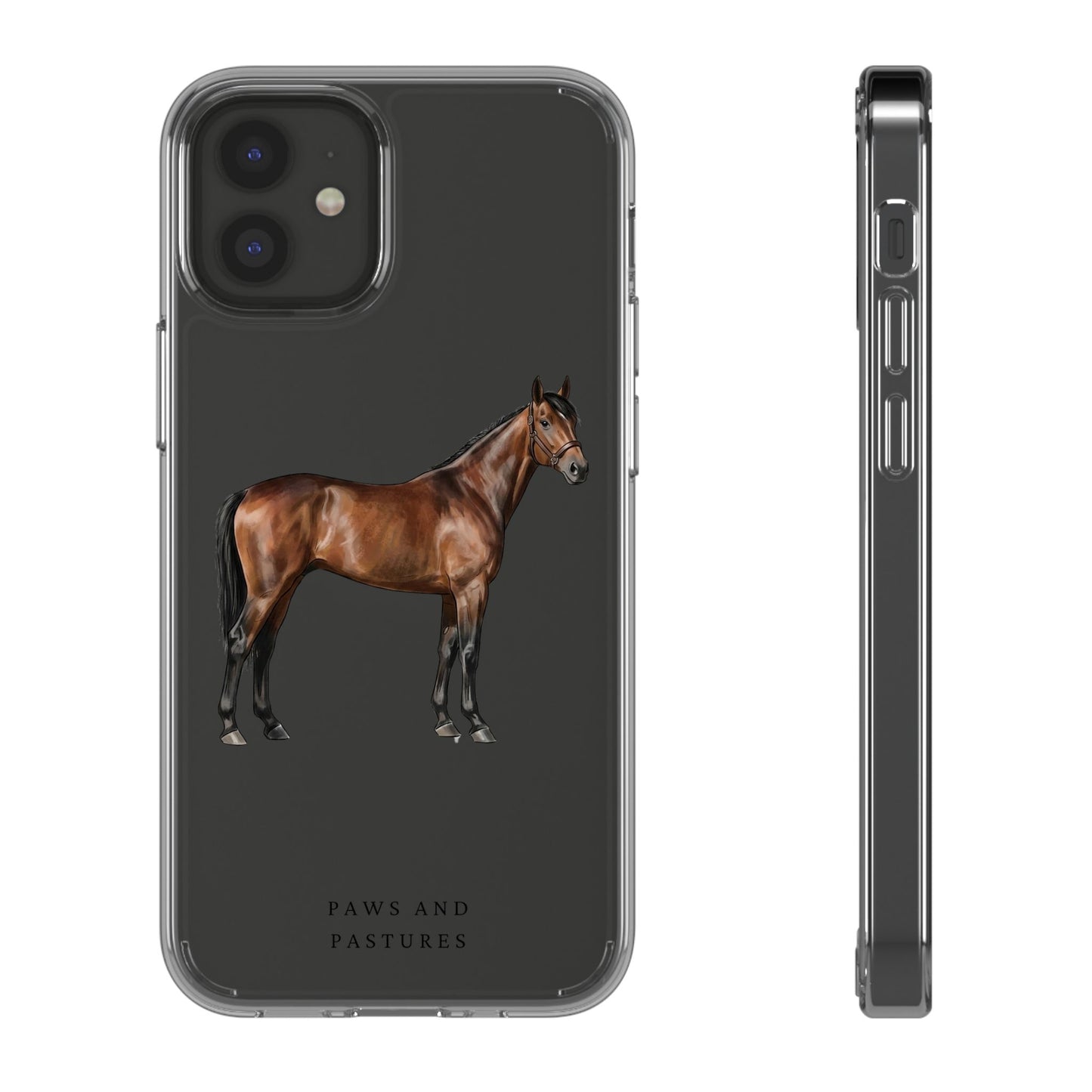 Horse iPhone Clear Case
