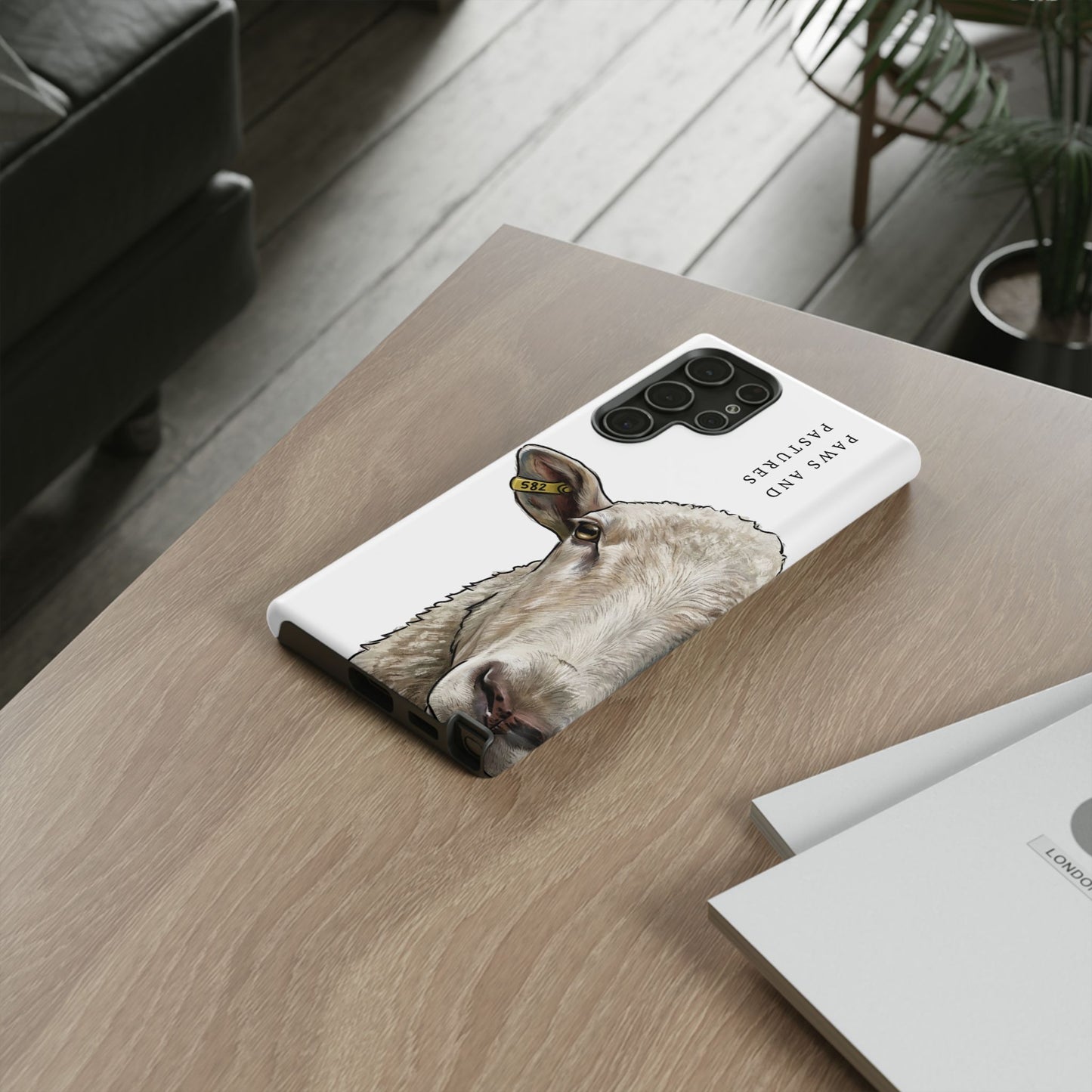White Sheep Phone Case