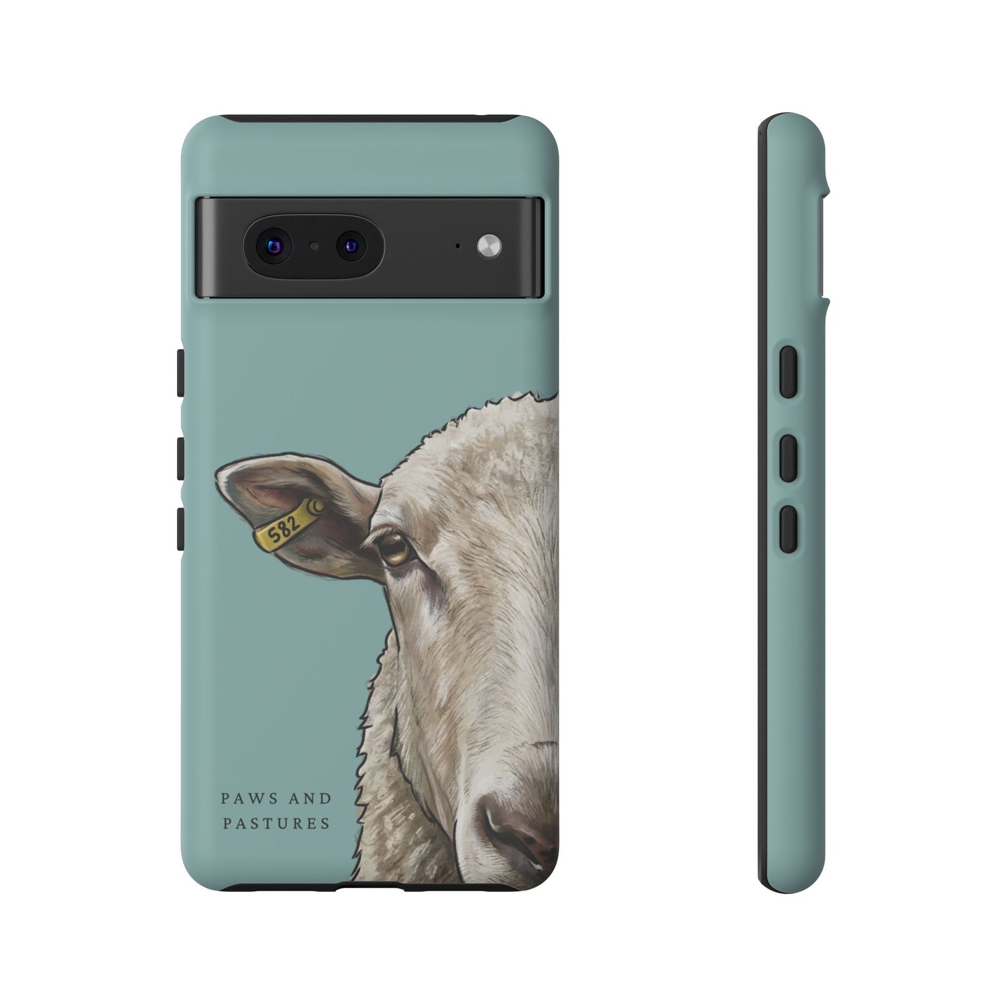 Teal Sheep Phone Case
