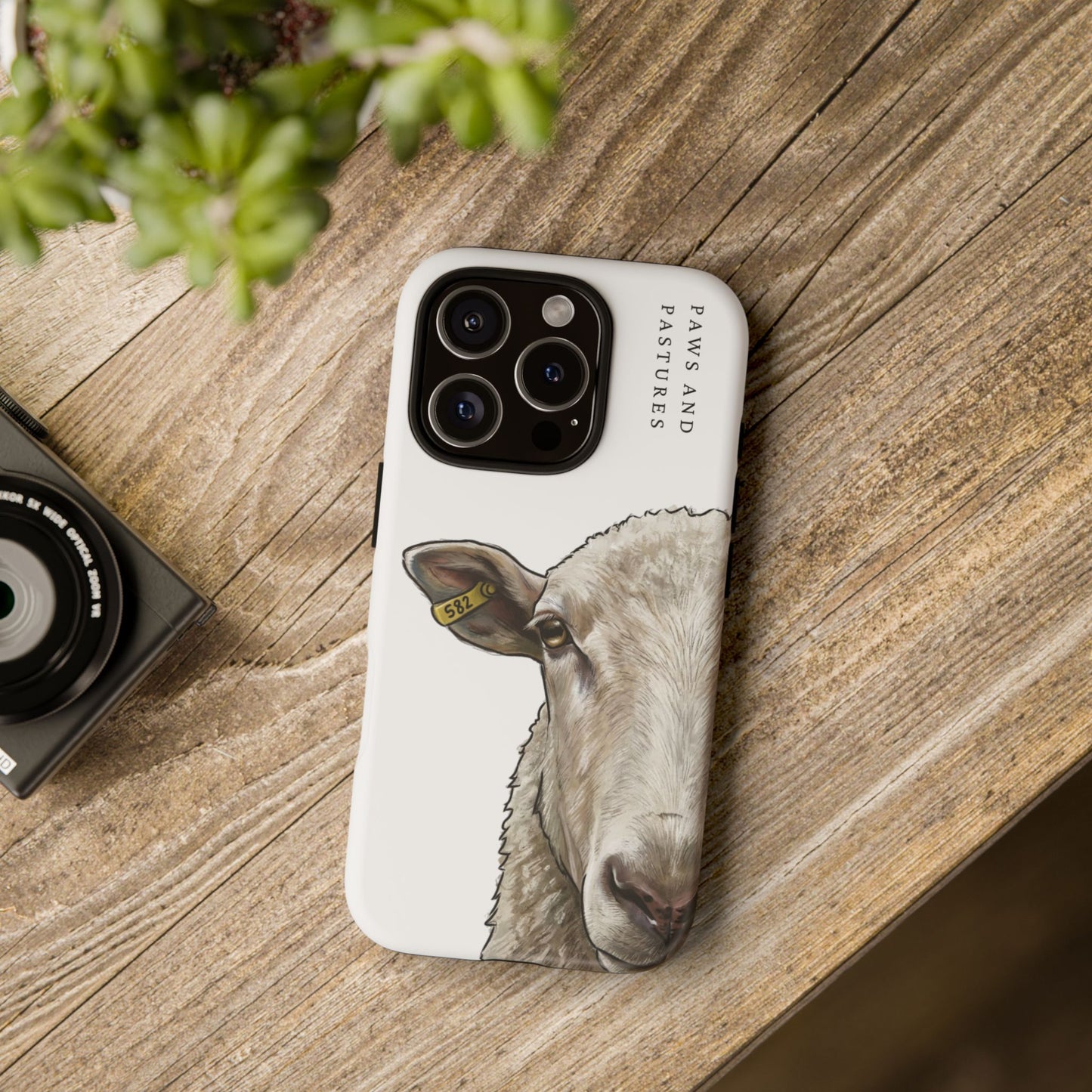 White Sheep Phone Case