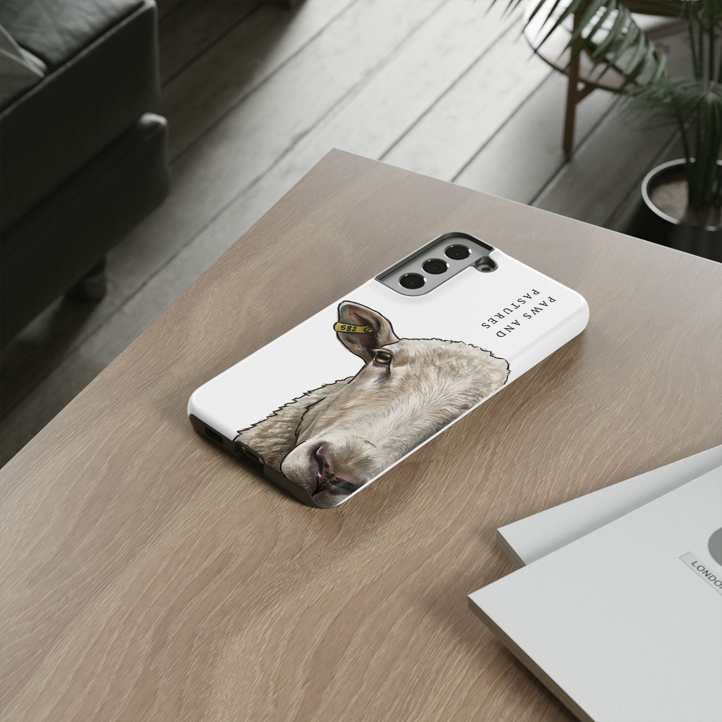 White Sheep Phone Case