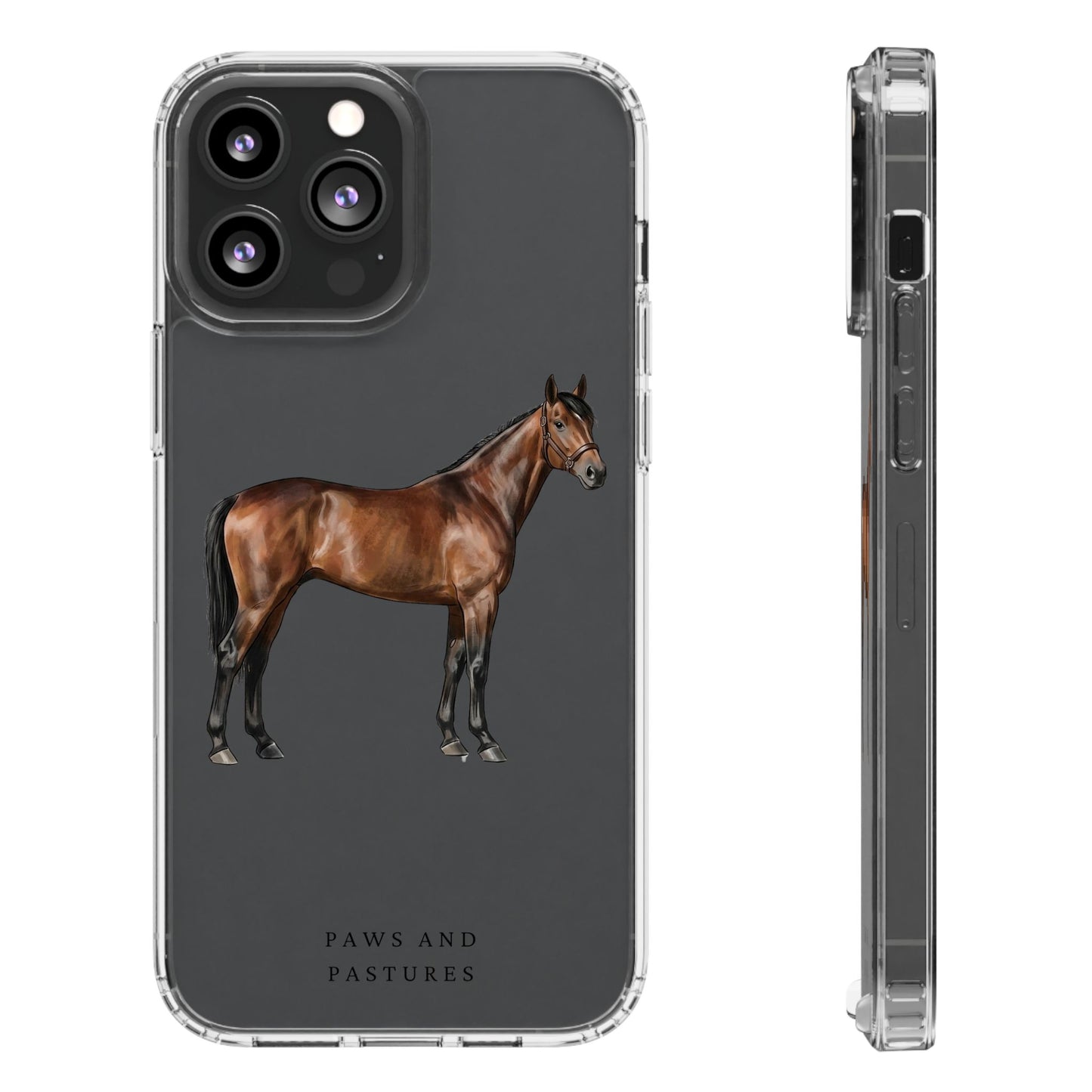 Horse iPhone Clear Case