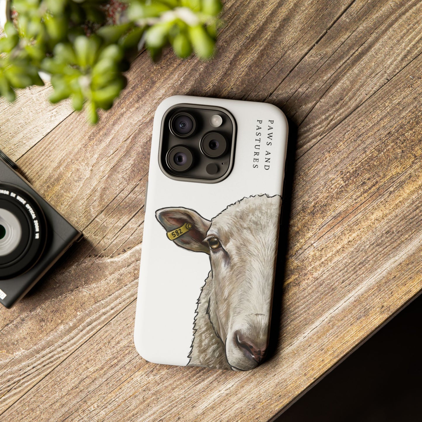 White Sheep Phone Case