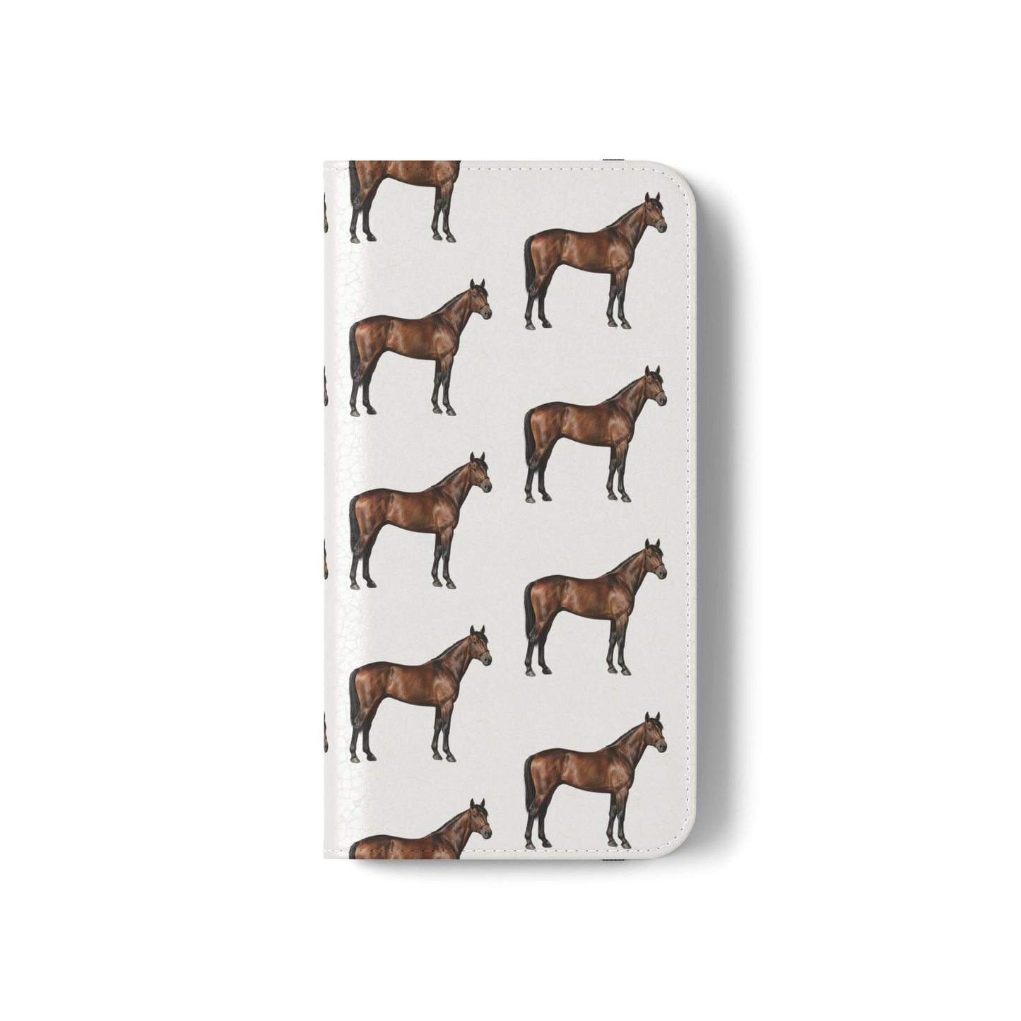 Horse Pattern iPhone Flip Case