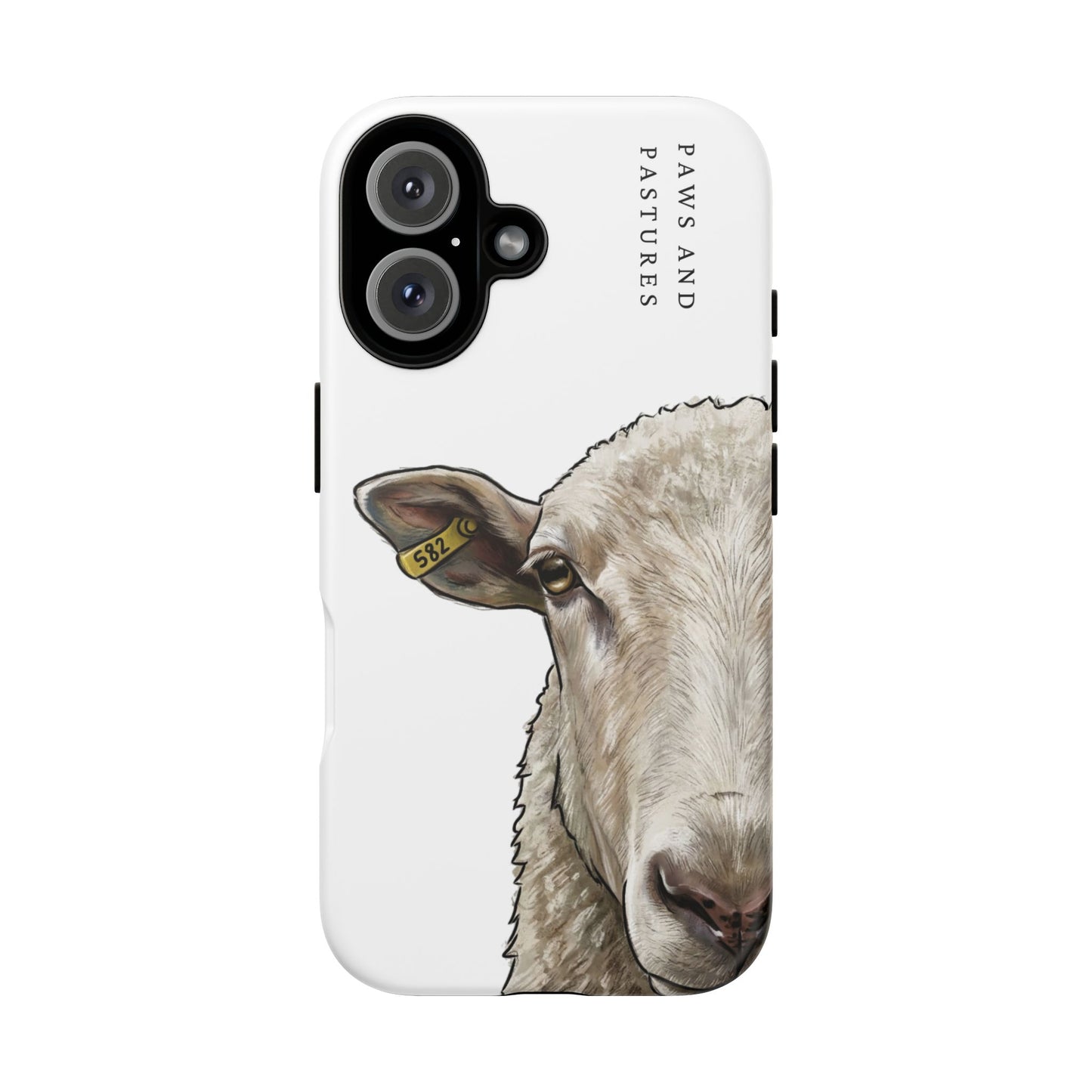 White Sheep Phone Case