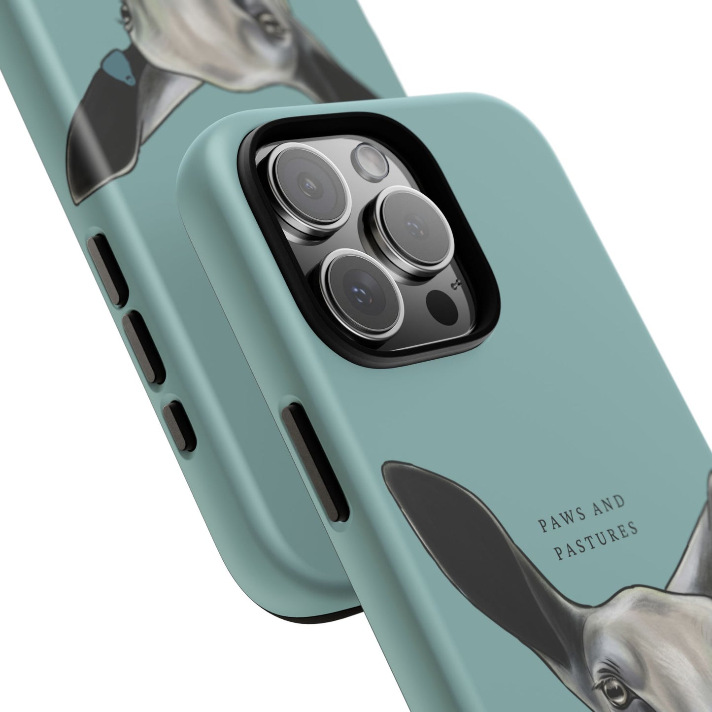 Blue Faced Leicester Sheep Portrait Phone Case – Paws and Pastures Protective Hard Case