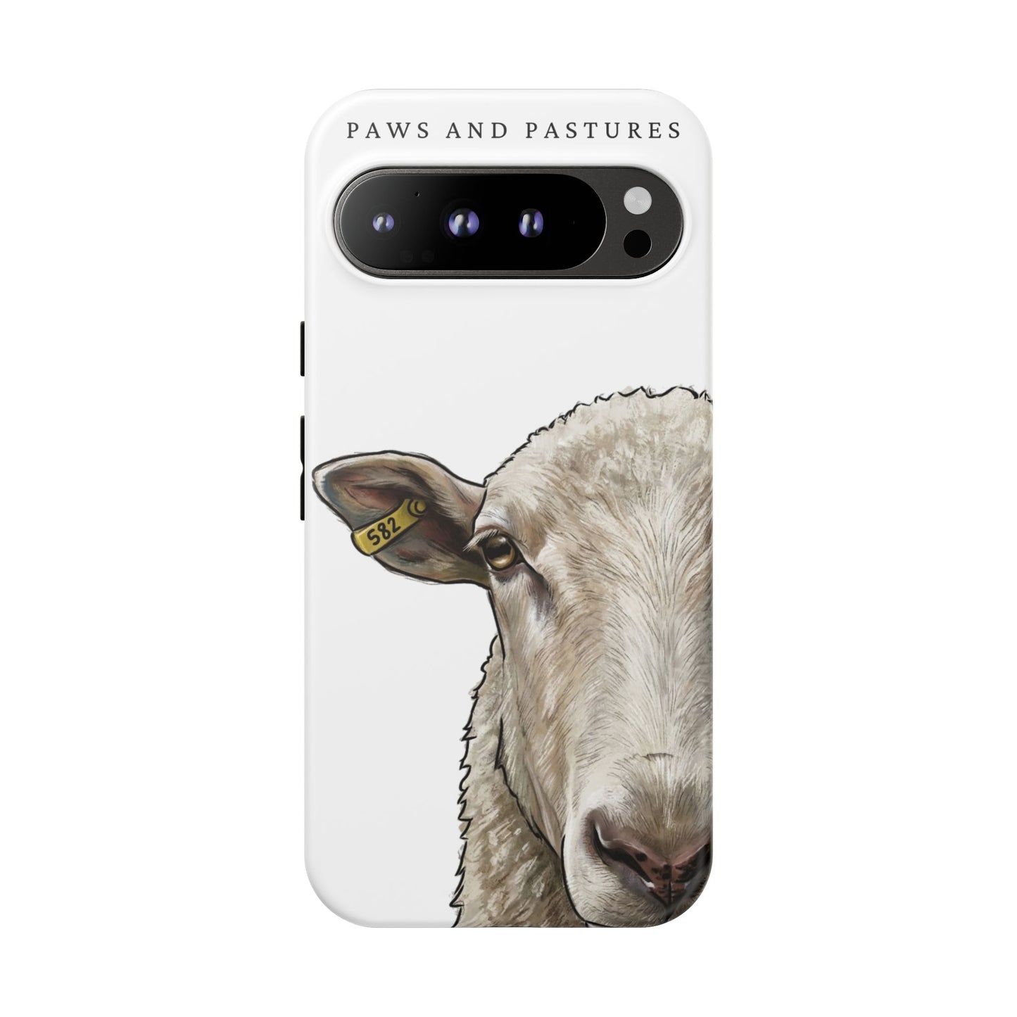 White Sheep Phone Case