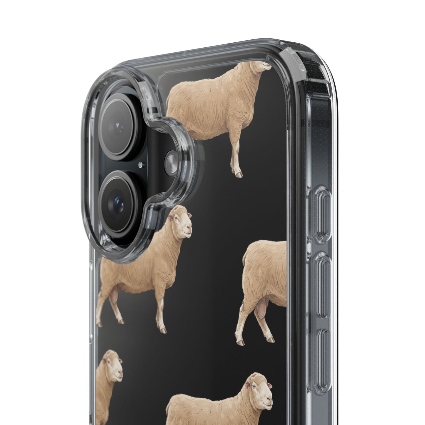 Dorset Sheep Pattern iPhone Clear Case