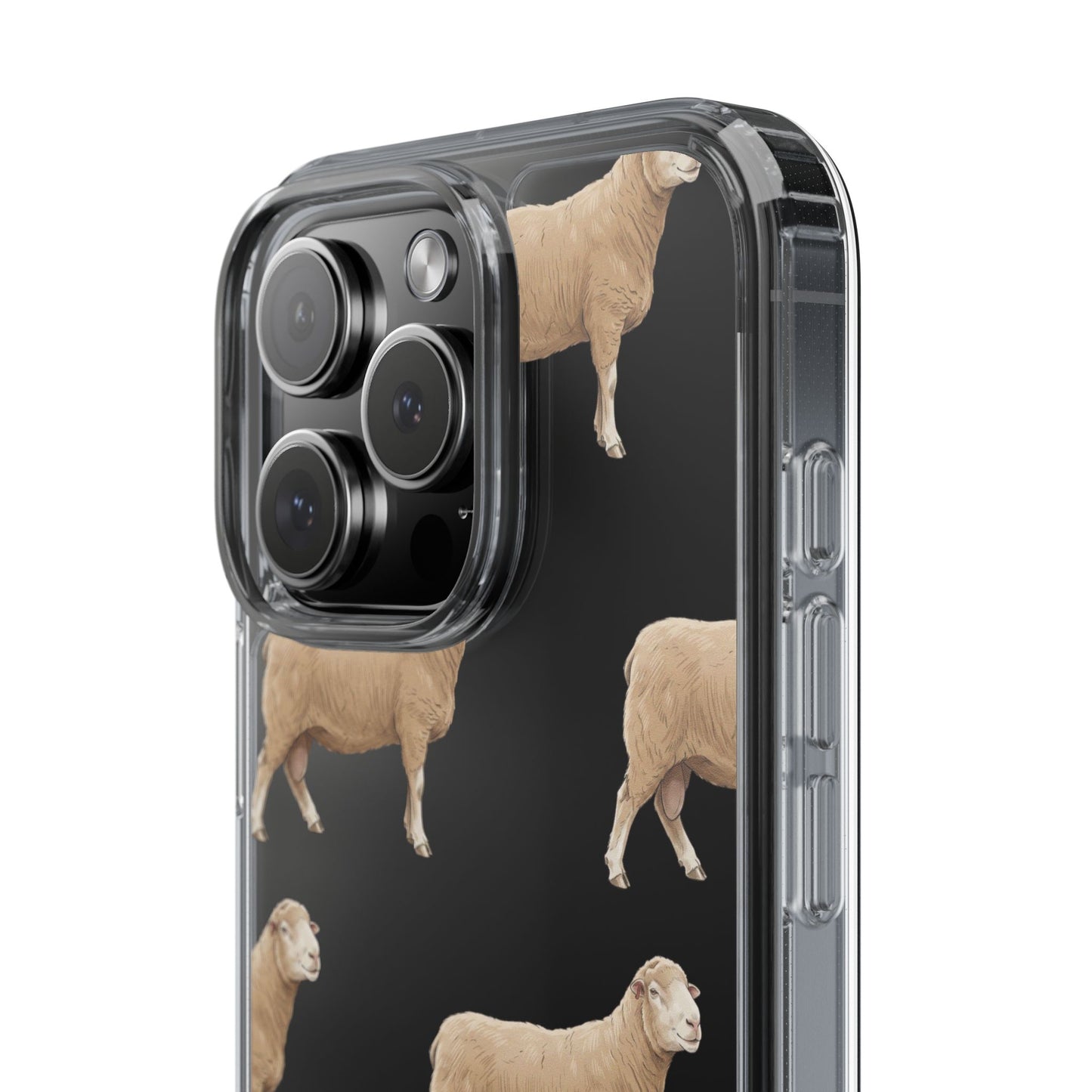 Dorset Sheep Pattern iPhone Clear Case