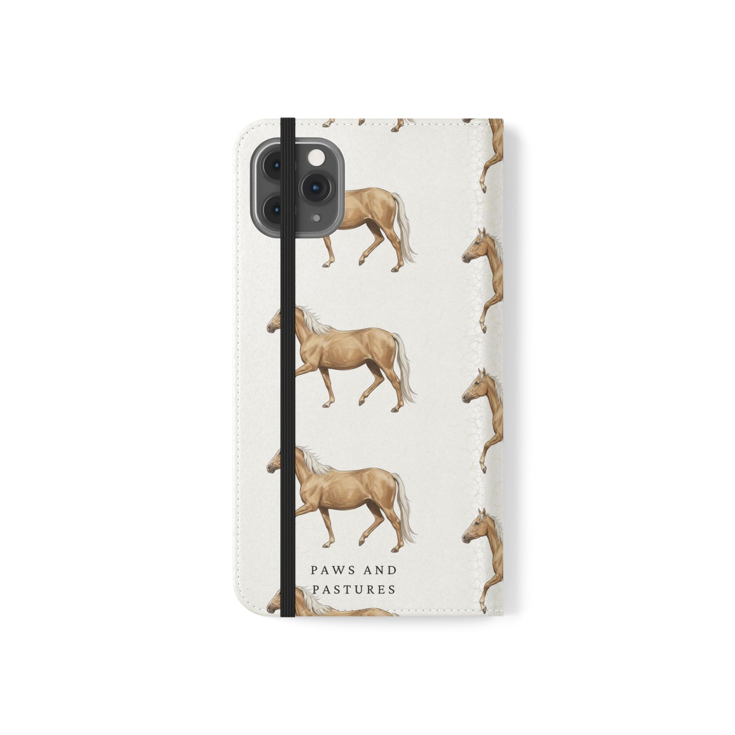 Horse Pattern iPhone Flip Case
