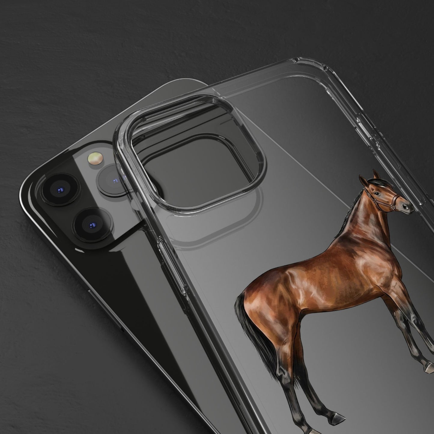 Horse iPhone Clear Case