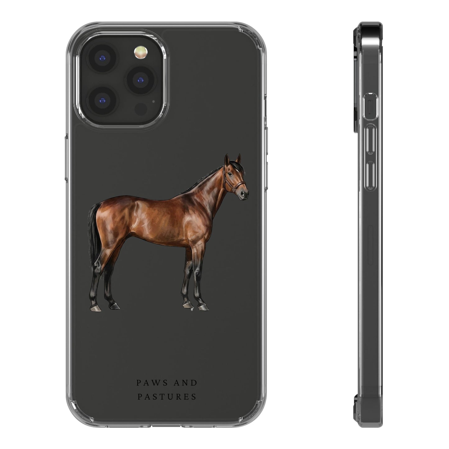 Horse iPhone Clear Case