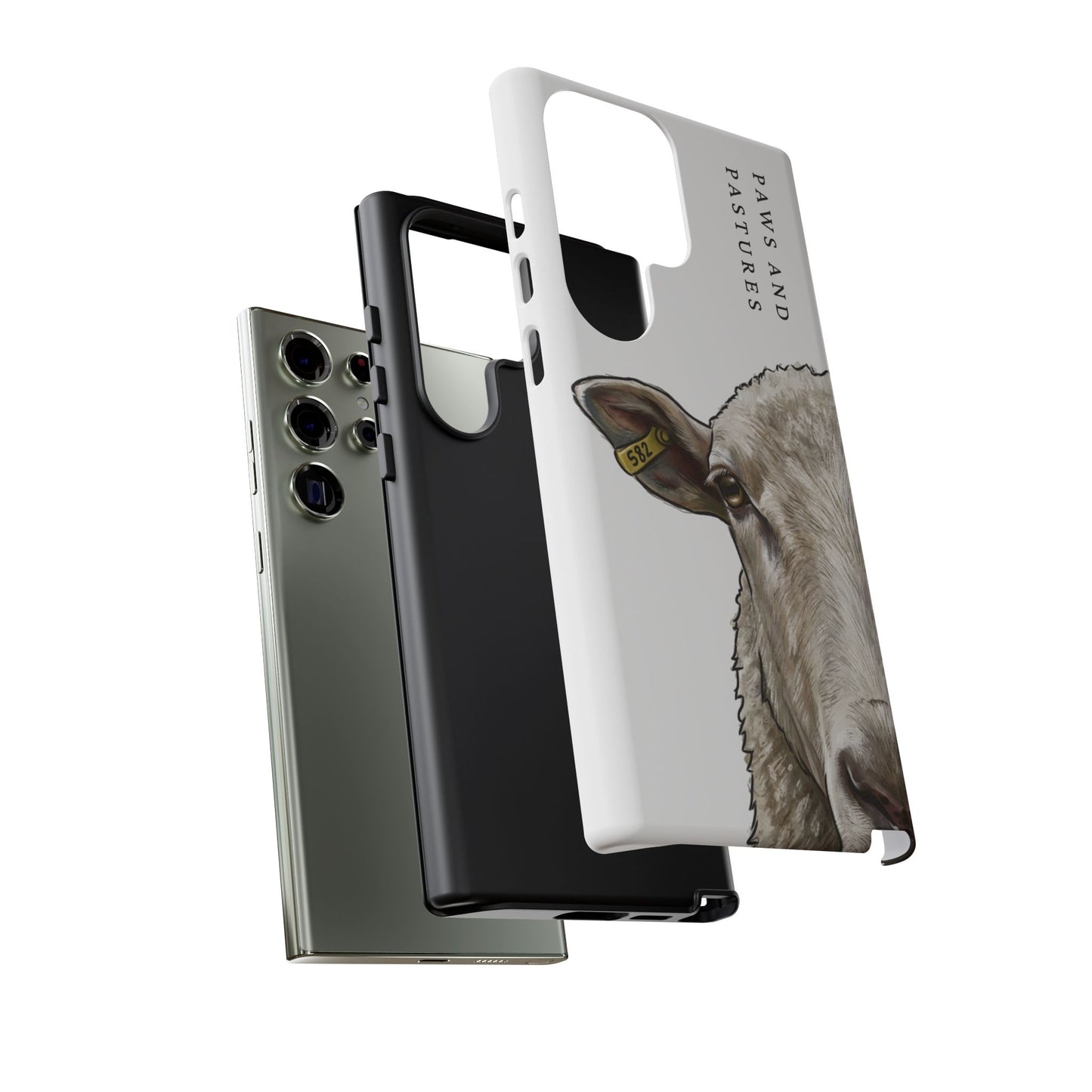 White Sheep Phone Case
