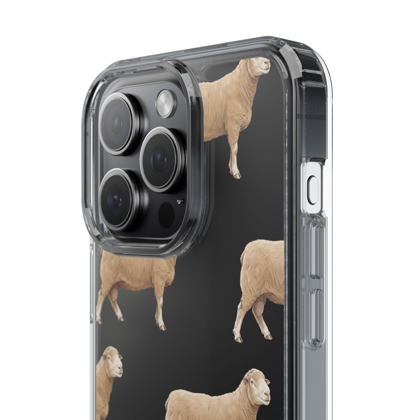 Dorset Sheep Pattern iPhone Clear Case