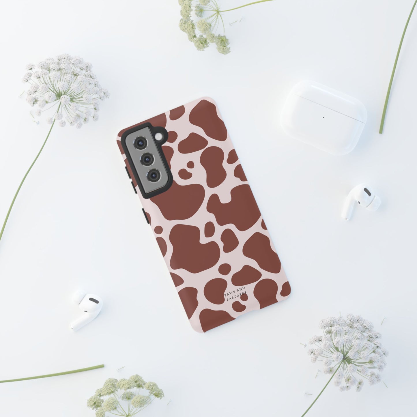 Cow Print Phone Case - Paws and Pastures
