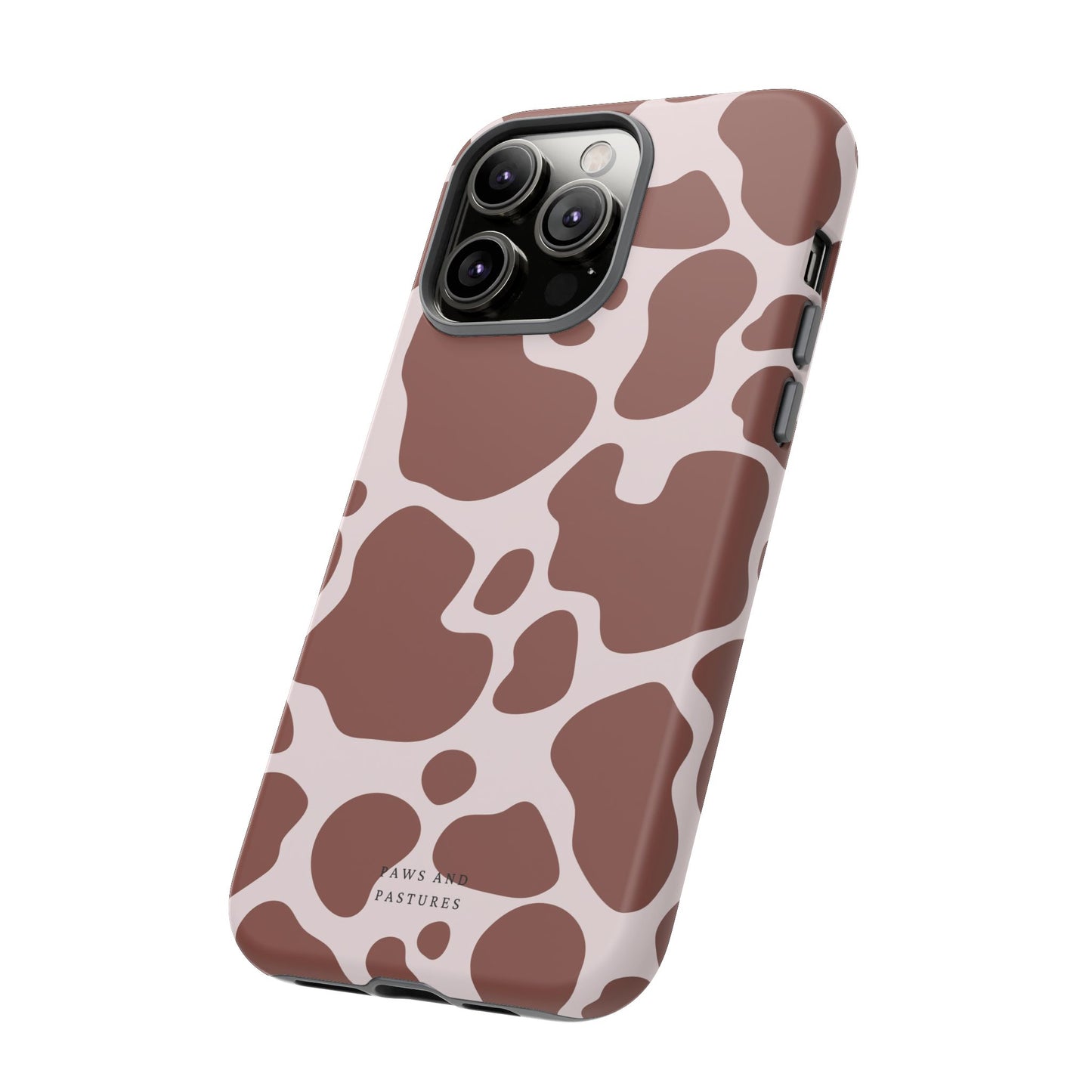 Cow Print Phone Case - Paws and Pastures