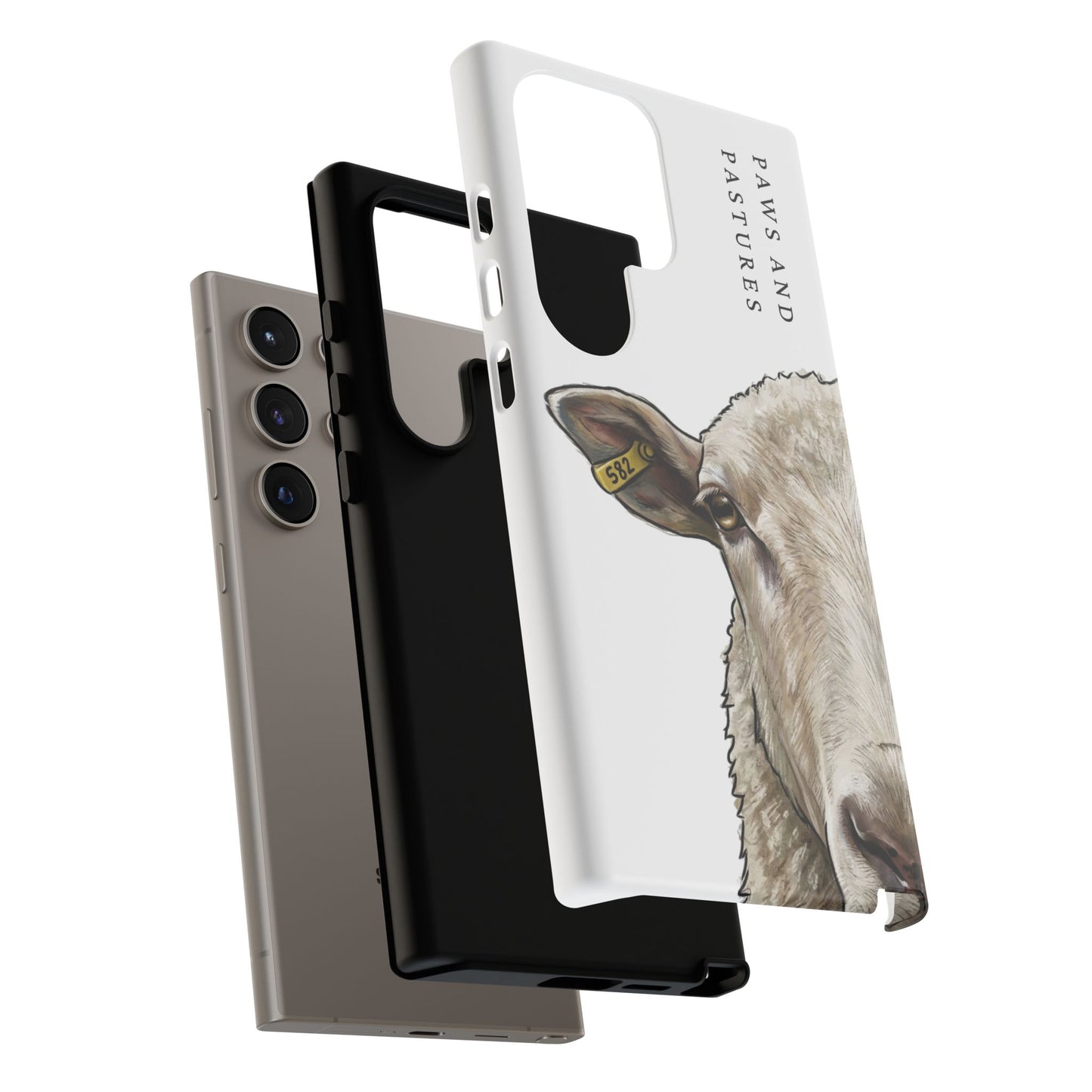 White Sheep Phone Case