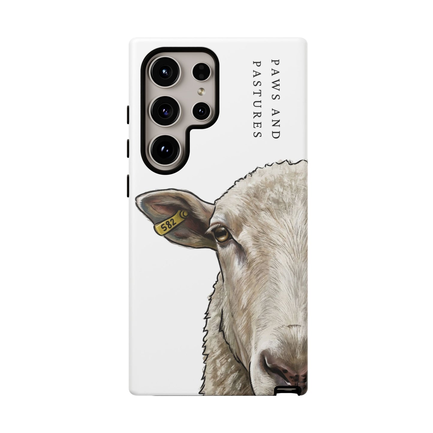White Sheep Phone Case