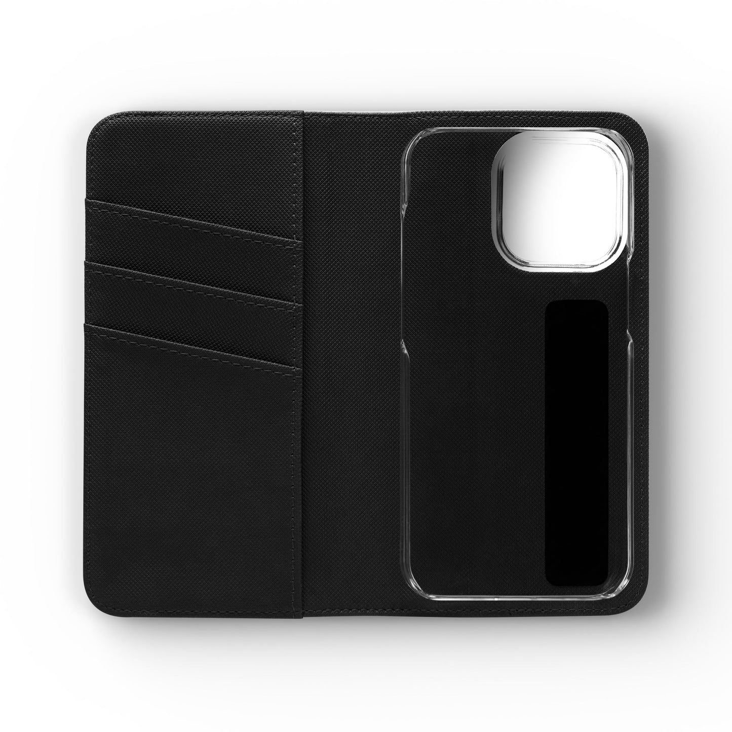 Valais Blacknose Sheep Pattern Flip Phone Case – Cute Farm Animal Wallet Cover