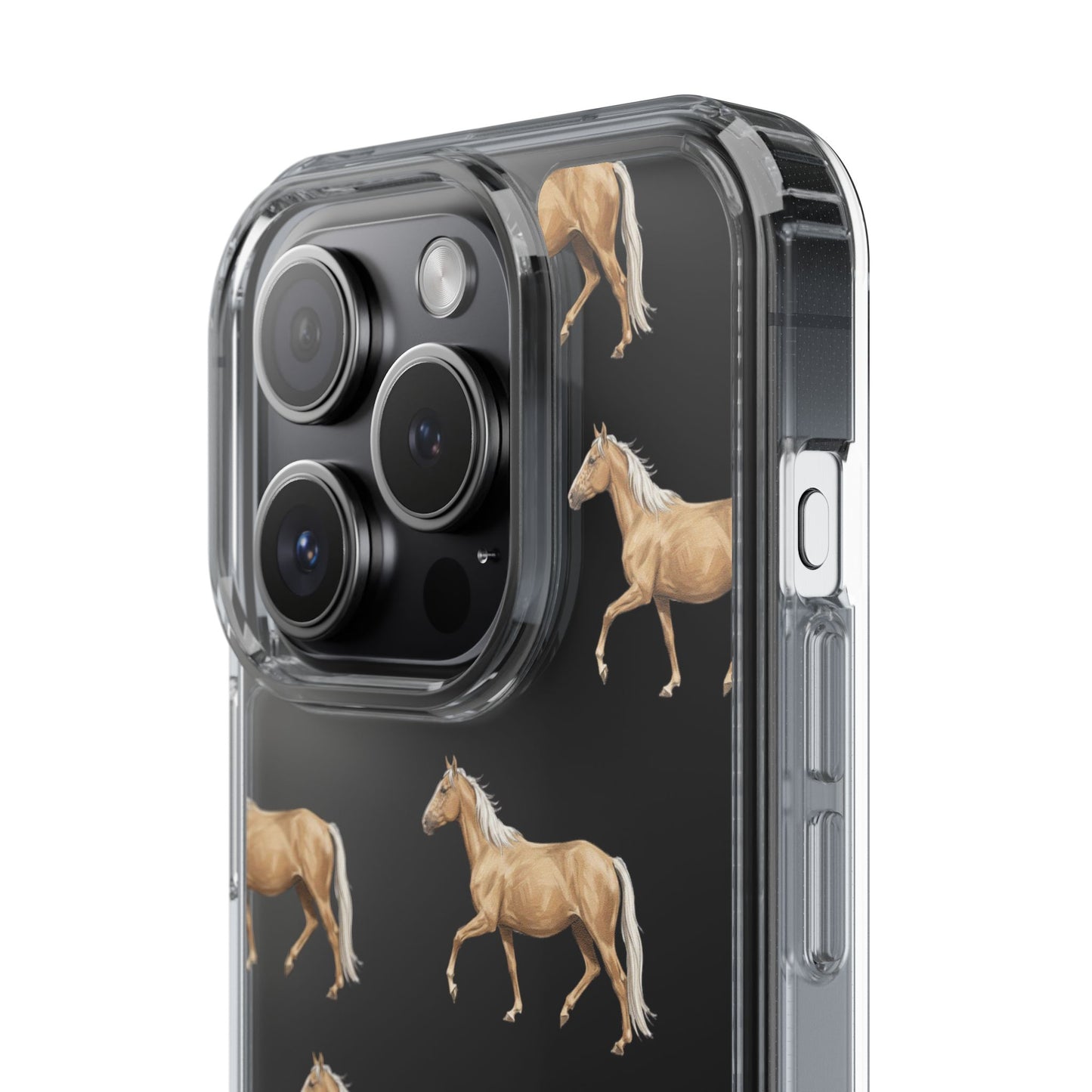 Horse Pattern iPhone Clear Case