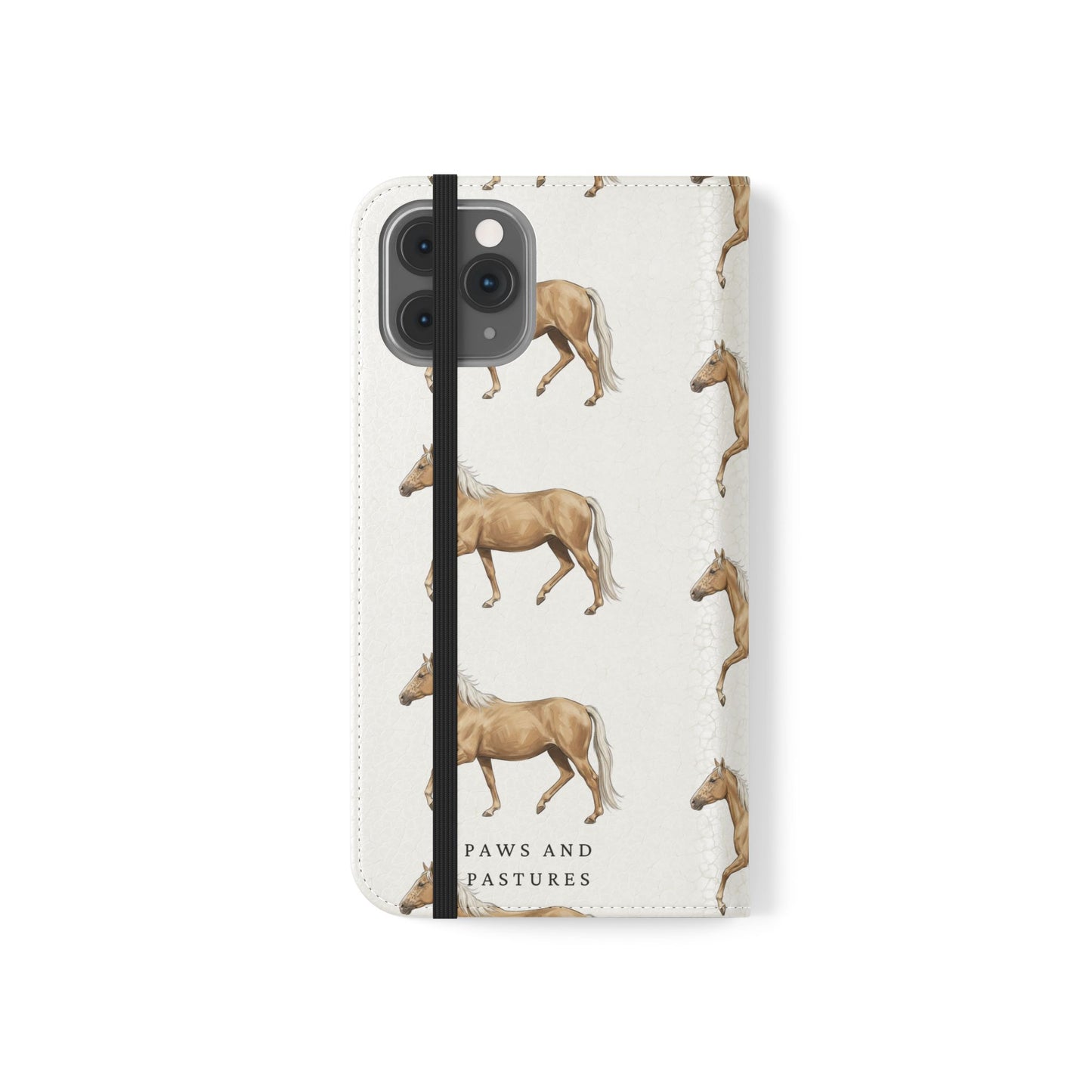 Horse Pattern iPhone Flip Case