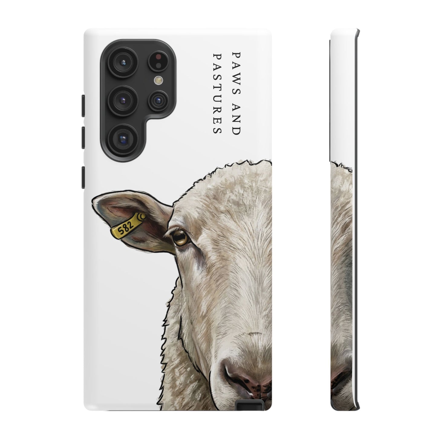 White Sheep Phone Case