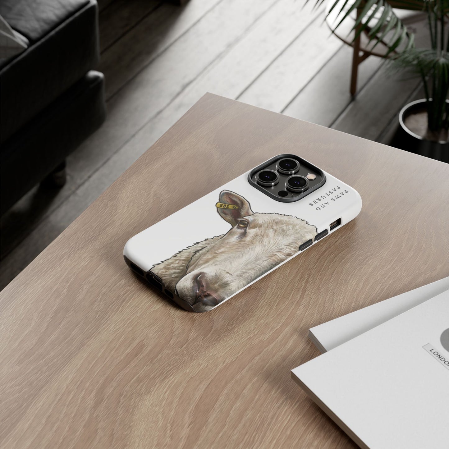 White Sheep Phone Case