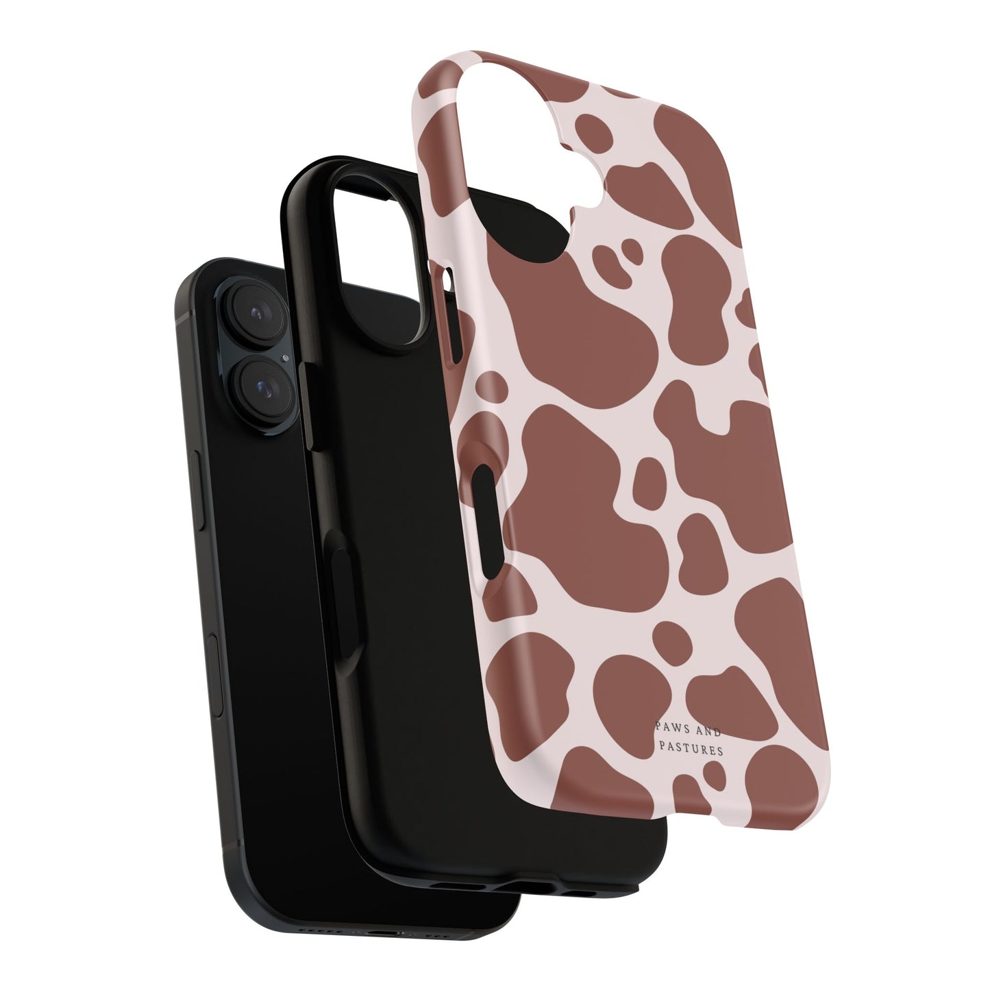Cow Print Phone Case - Paws and Pastures