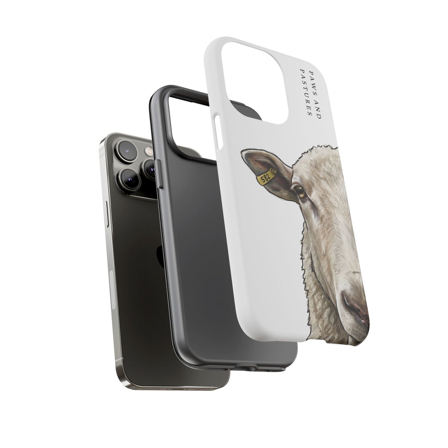White Sheep Phone Case