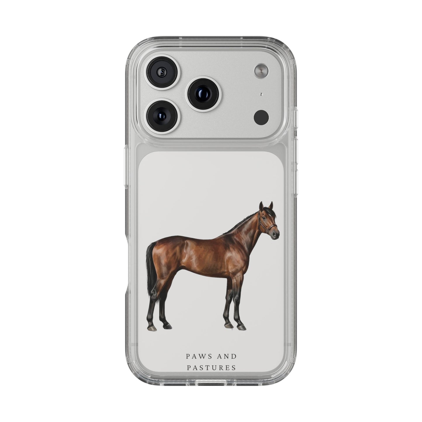 Horse iPhone Clear Case