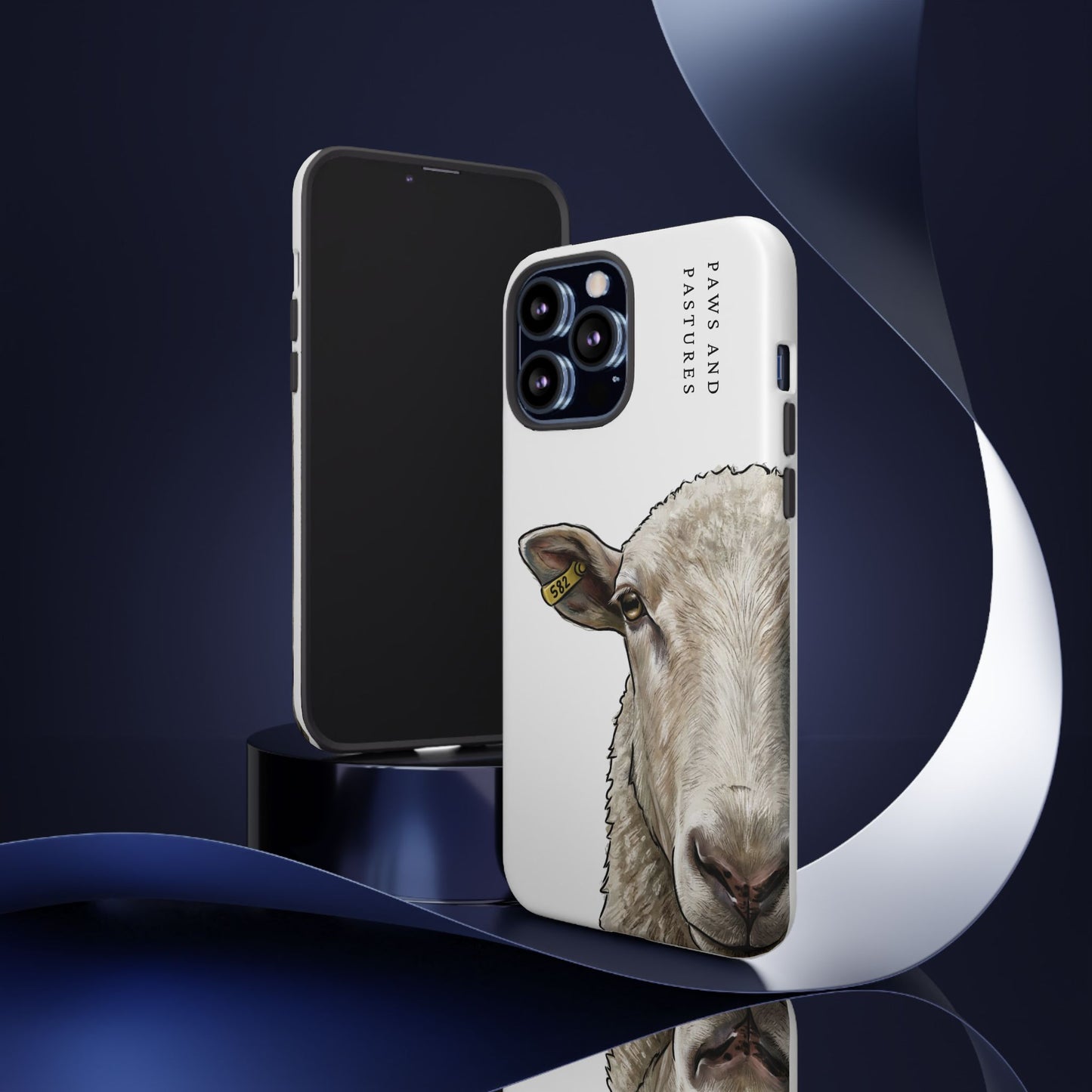 White Sheep Phone Case