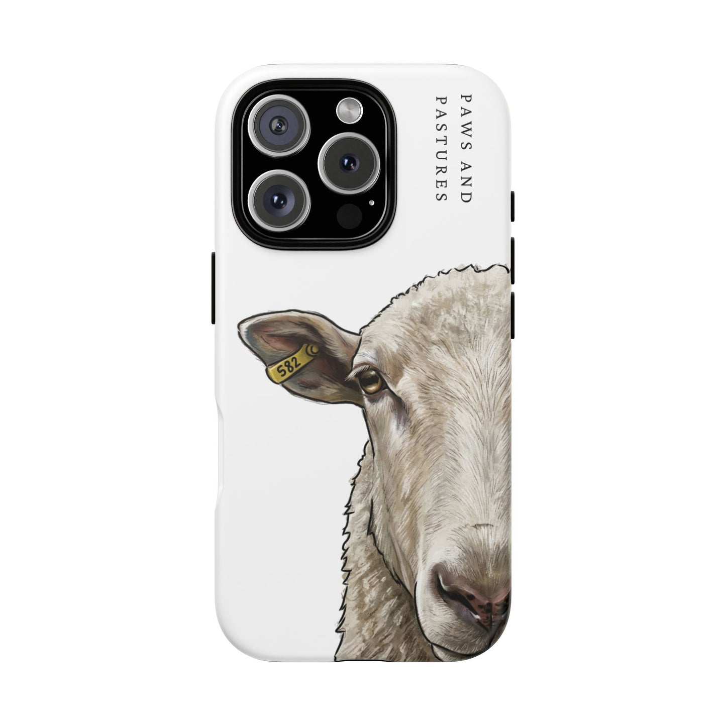 White Sheep Phone Case
