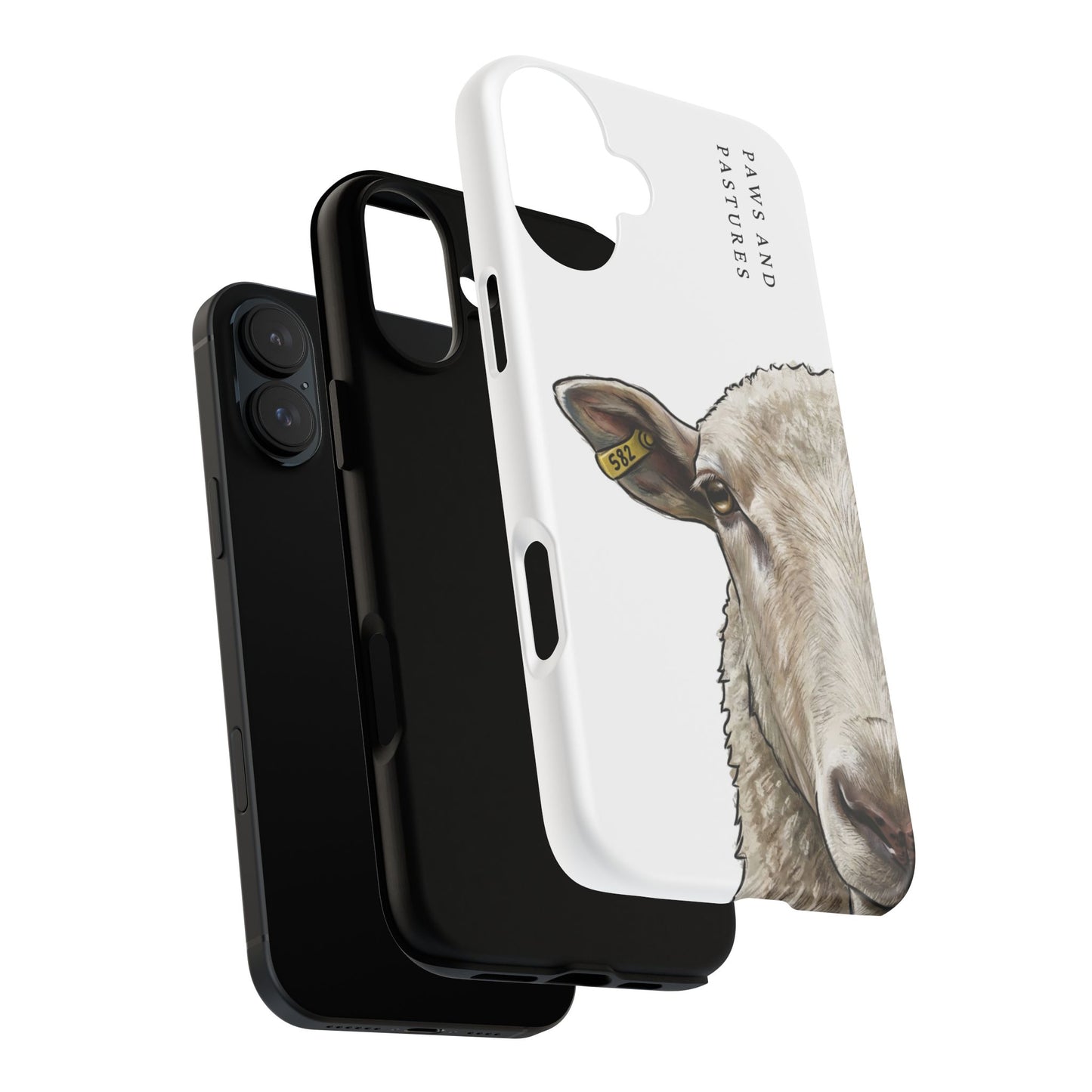 White Sheep Phone Case