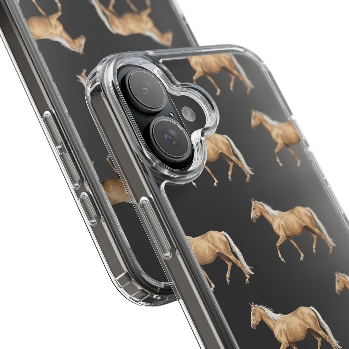 Horse Pattern iPhone Clear Case