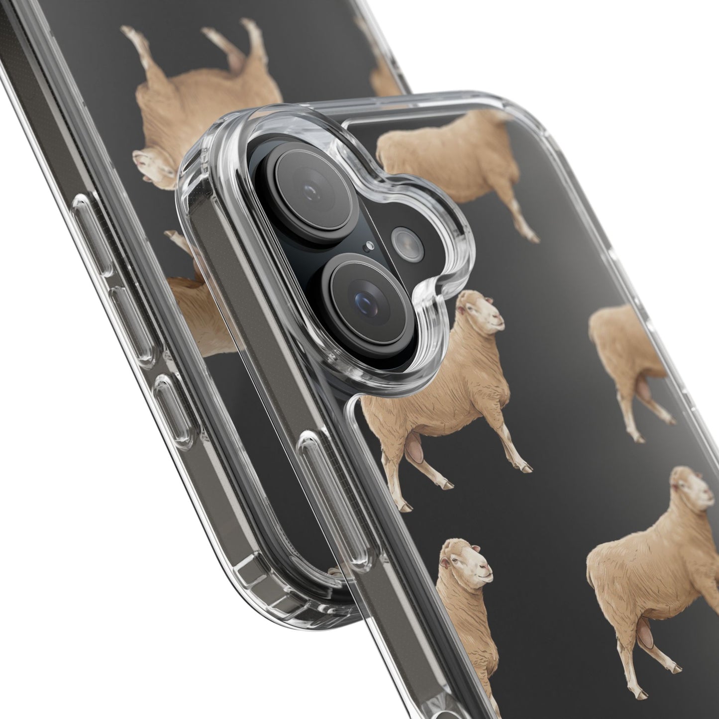 Dorset Sheep Pattern iPhone Clear Case