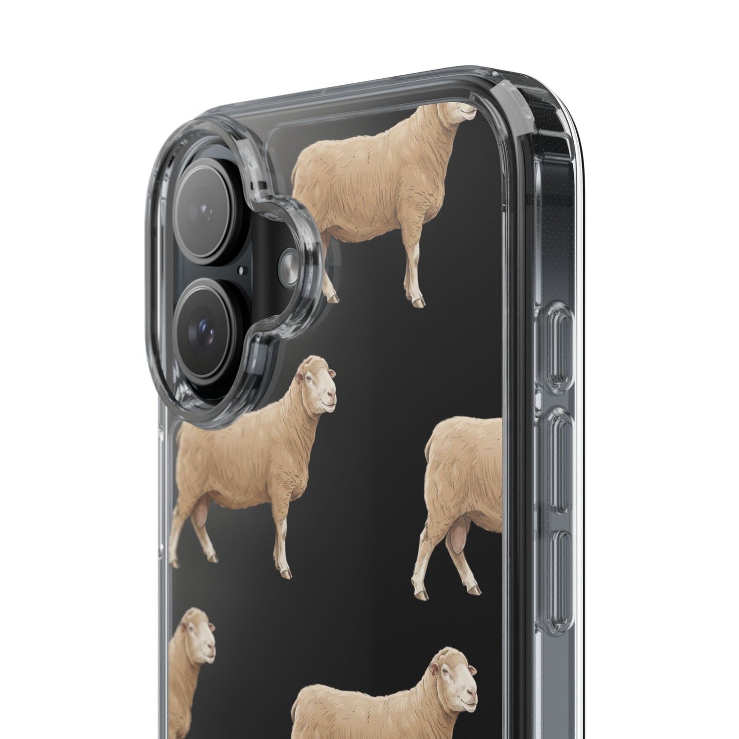 Dorset Sheep Pattern iPhone Clear Case