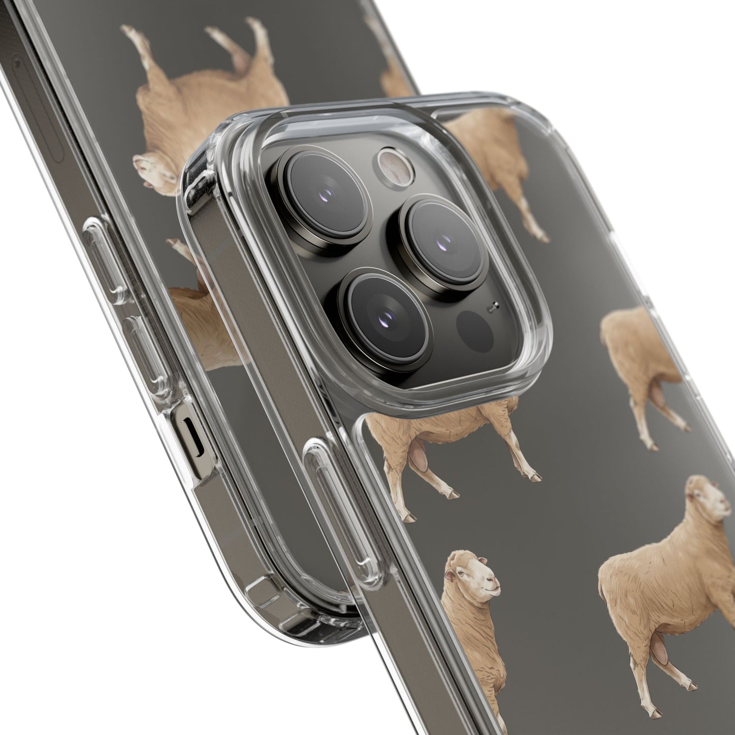 Dorset Sheep Pattern iPhone Clear Case