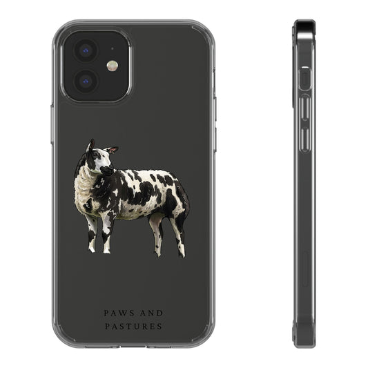 Dutch Spotted Sheep iPhone Clear Case