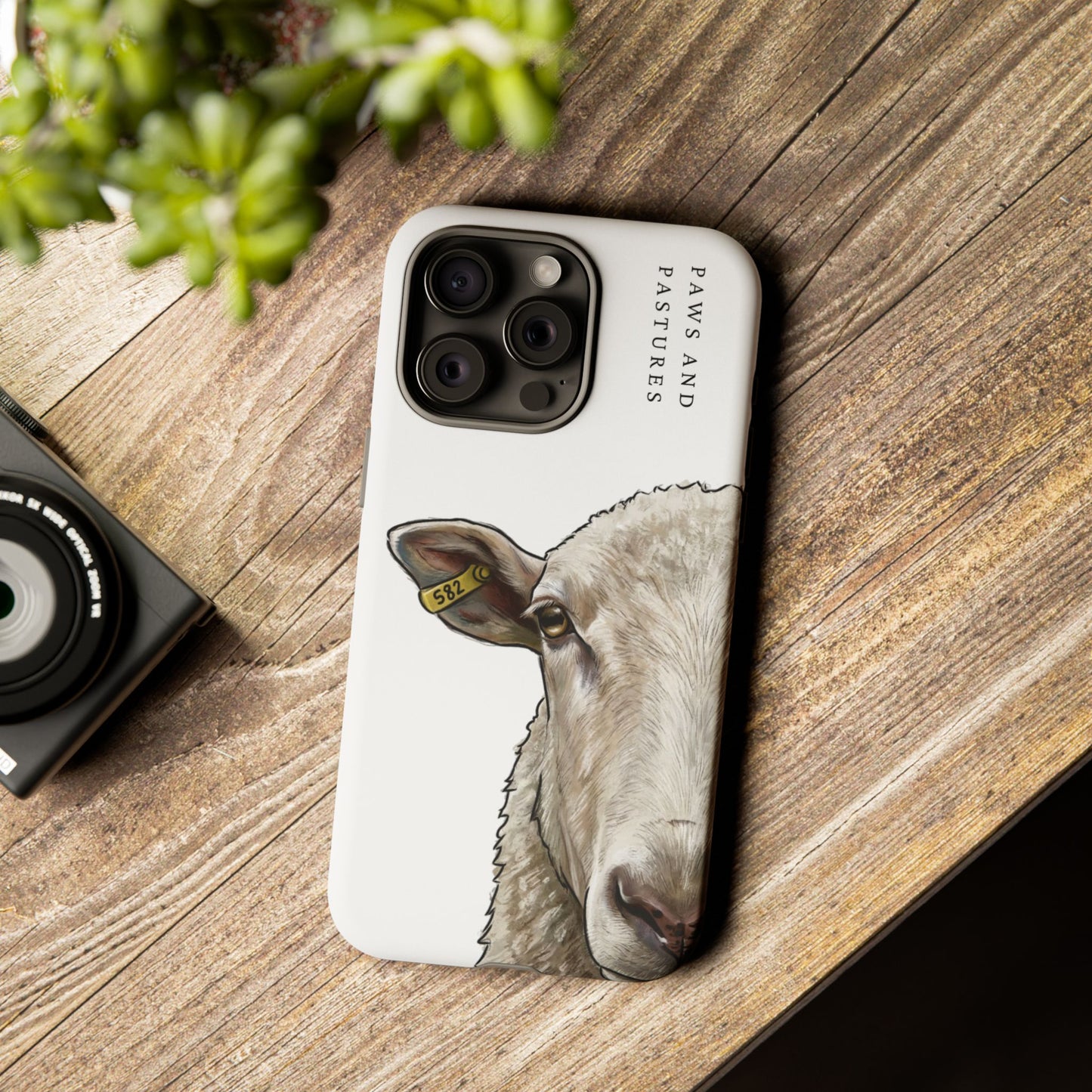 White Sheep Phone Case
