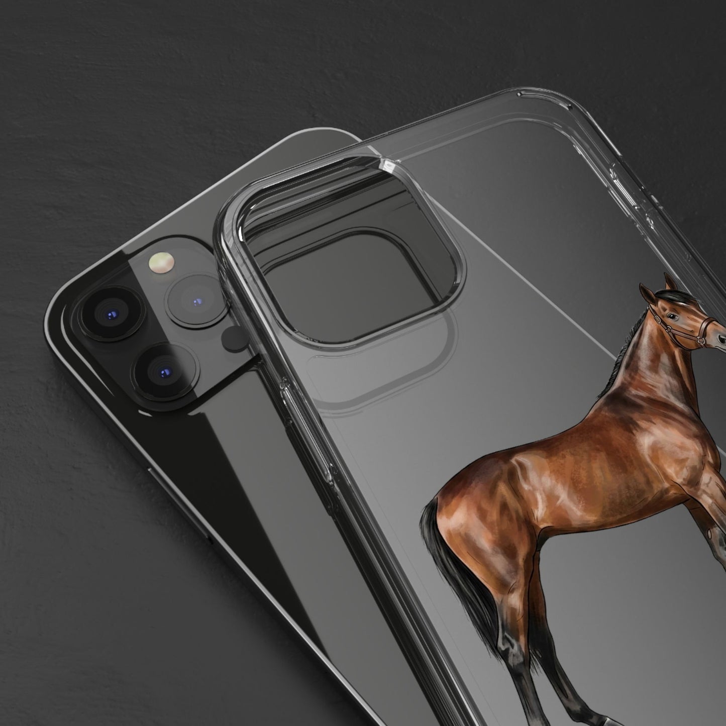 Horse iPhone Clear Case