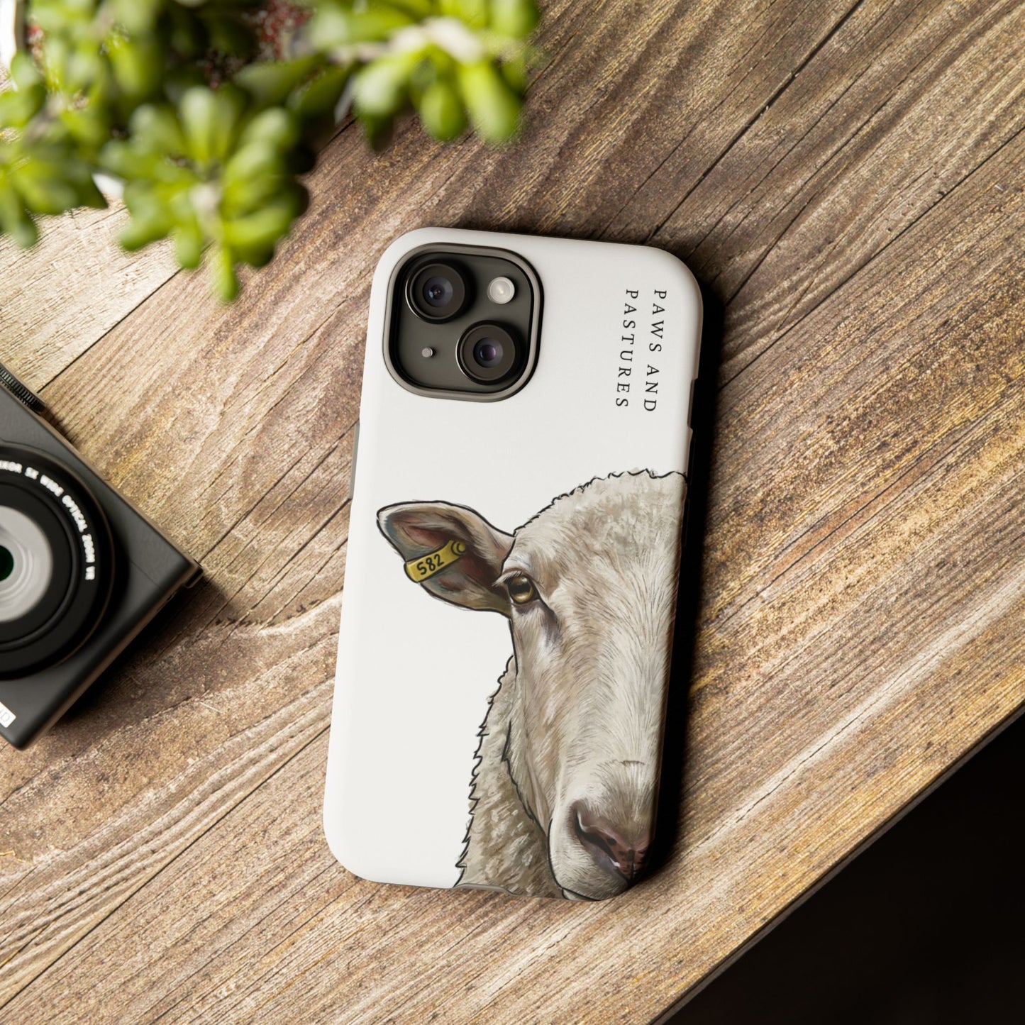 White Sheep Phone Case