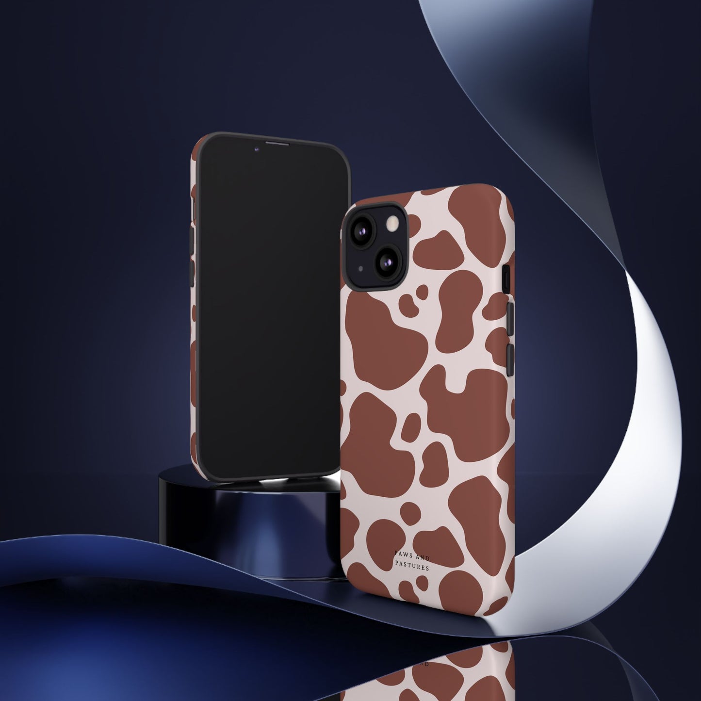 Cow Print Phone Case - Paws and Pastures