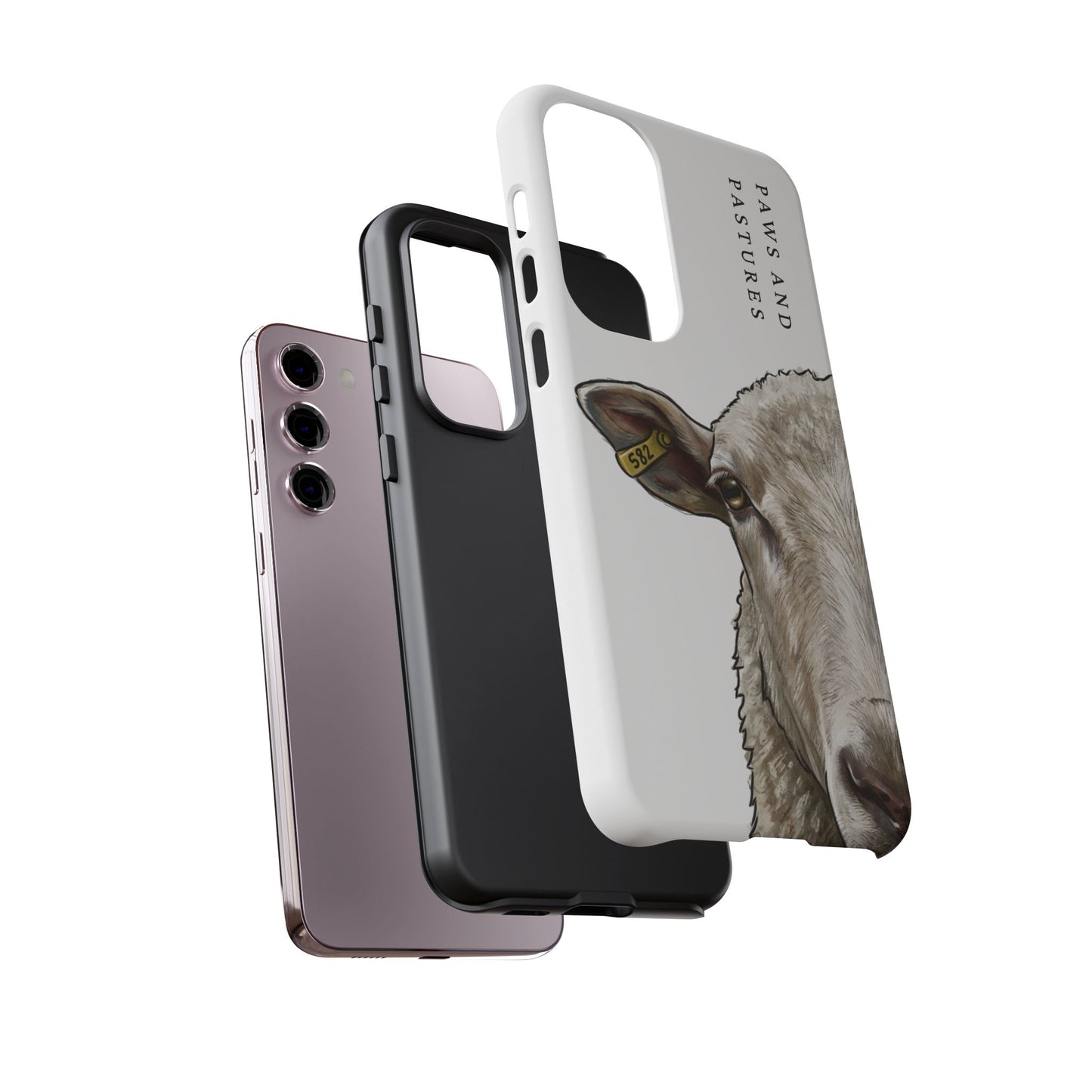 White Sheep Phone Case