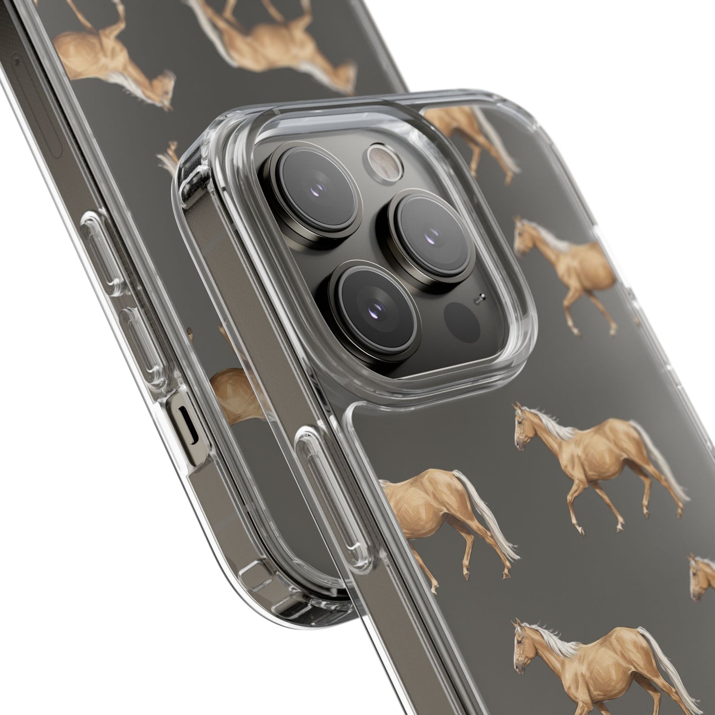 Horse Pattern iPhone Clear Case
