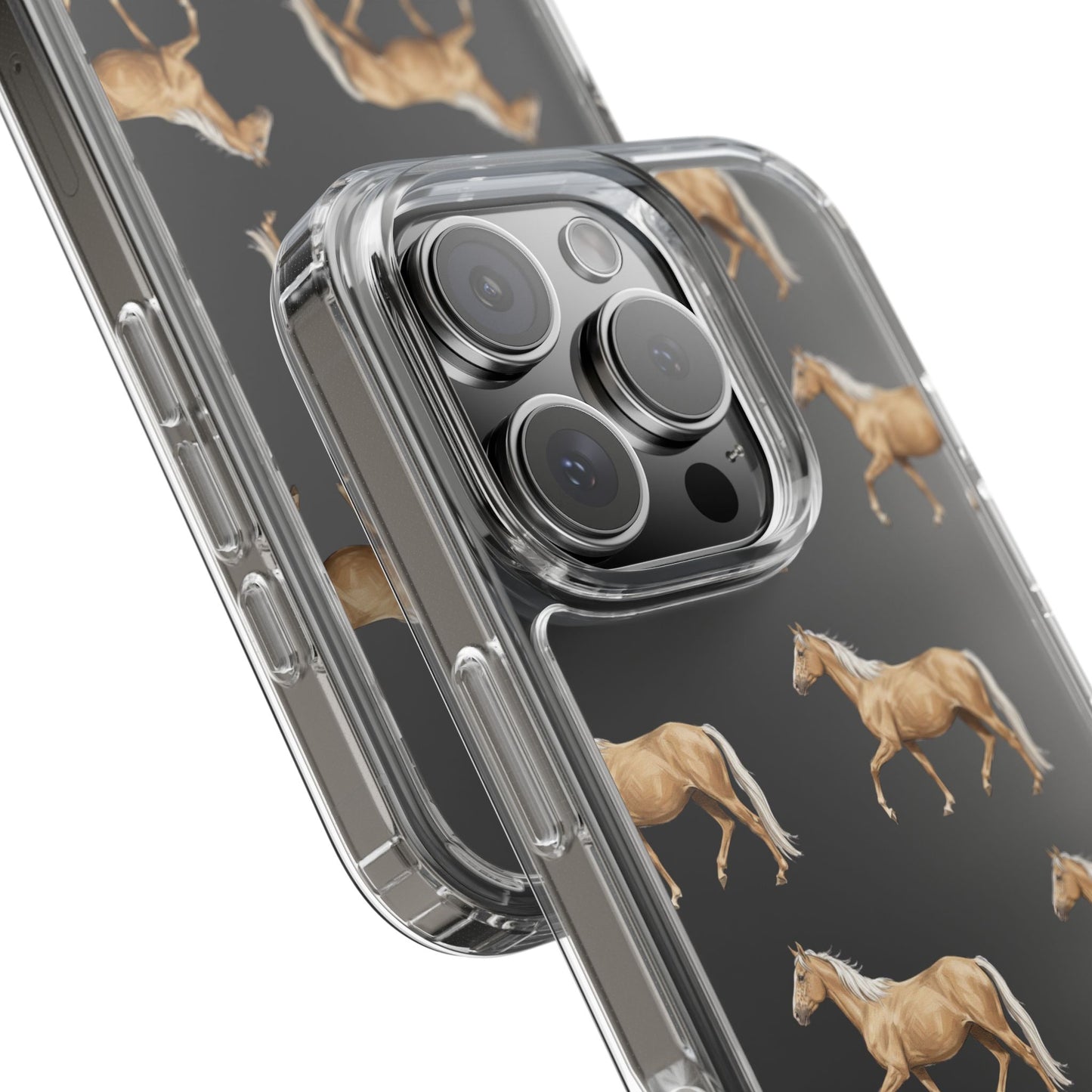 Horse Pattern iPhone Clear Case