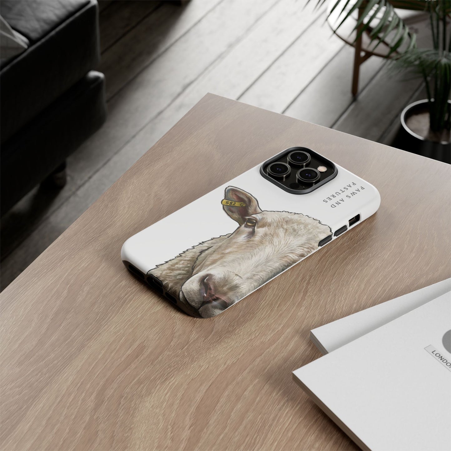 White Sheep Phone Case
