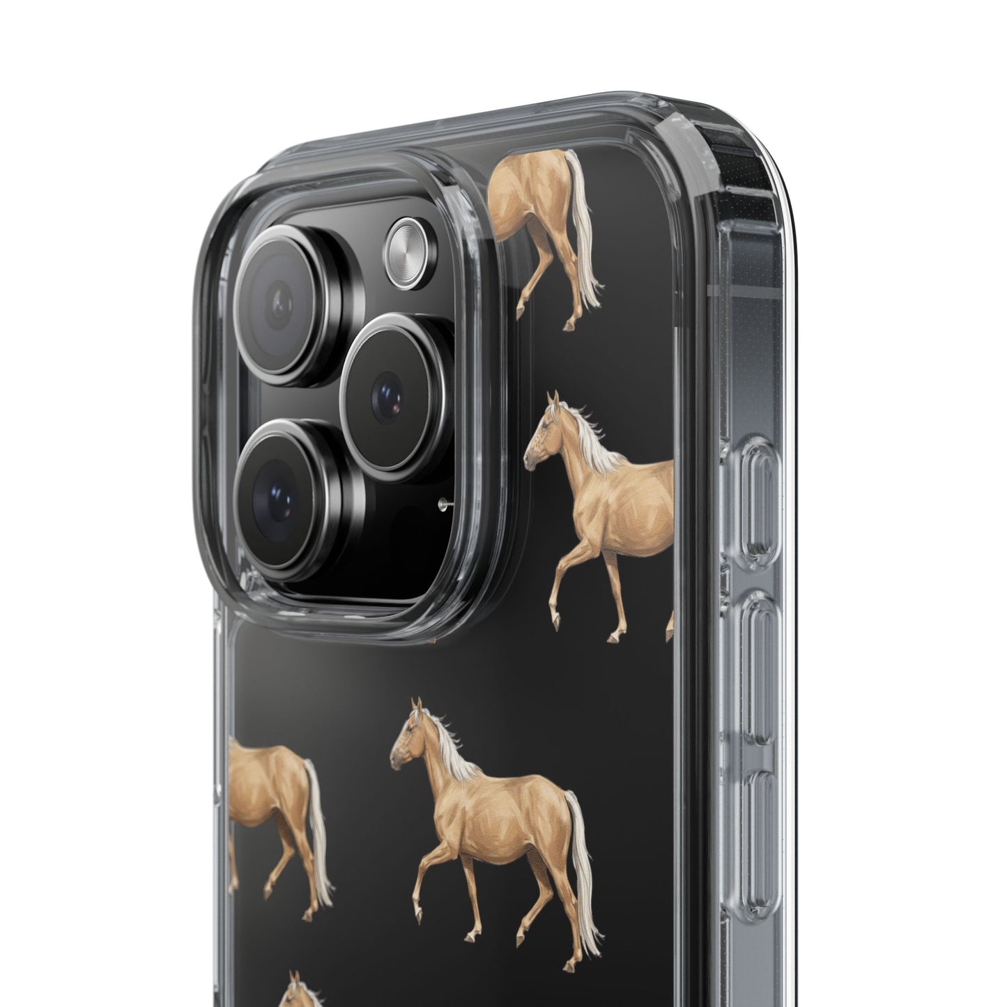 Horse Pattern iPhone Clear Case
