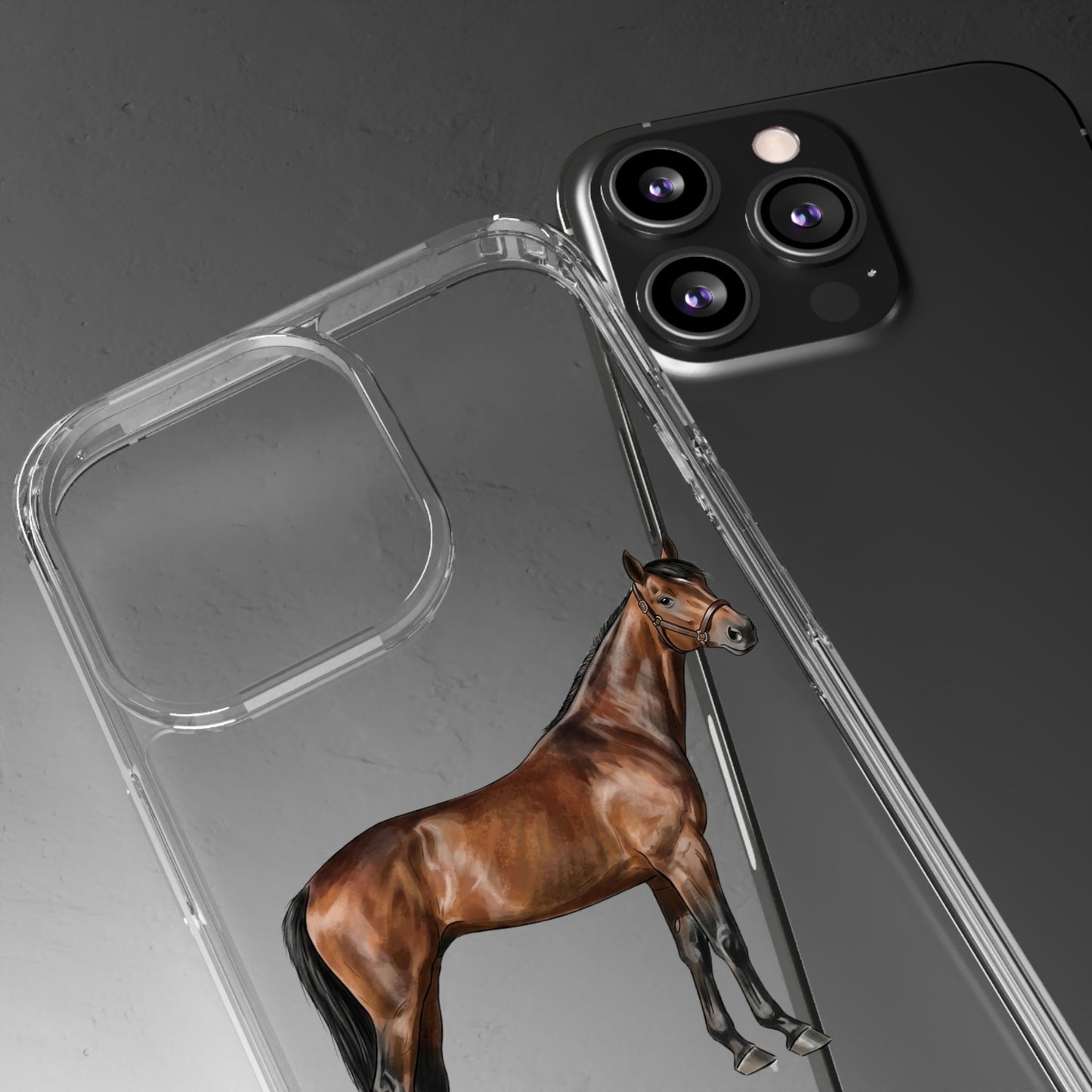 Horse iPhone Clear Case