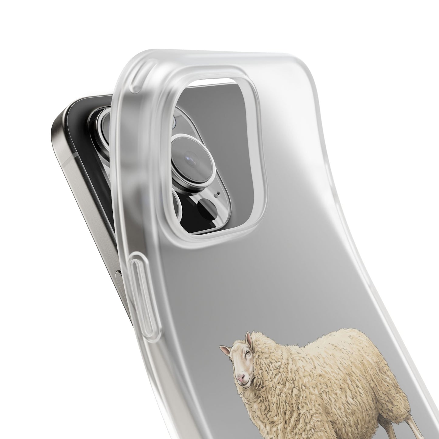 Cheviot Sheep Phone Case - Cute Farm Animal iPhone Cover