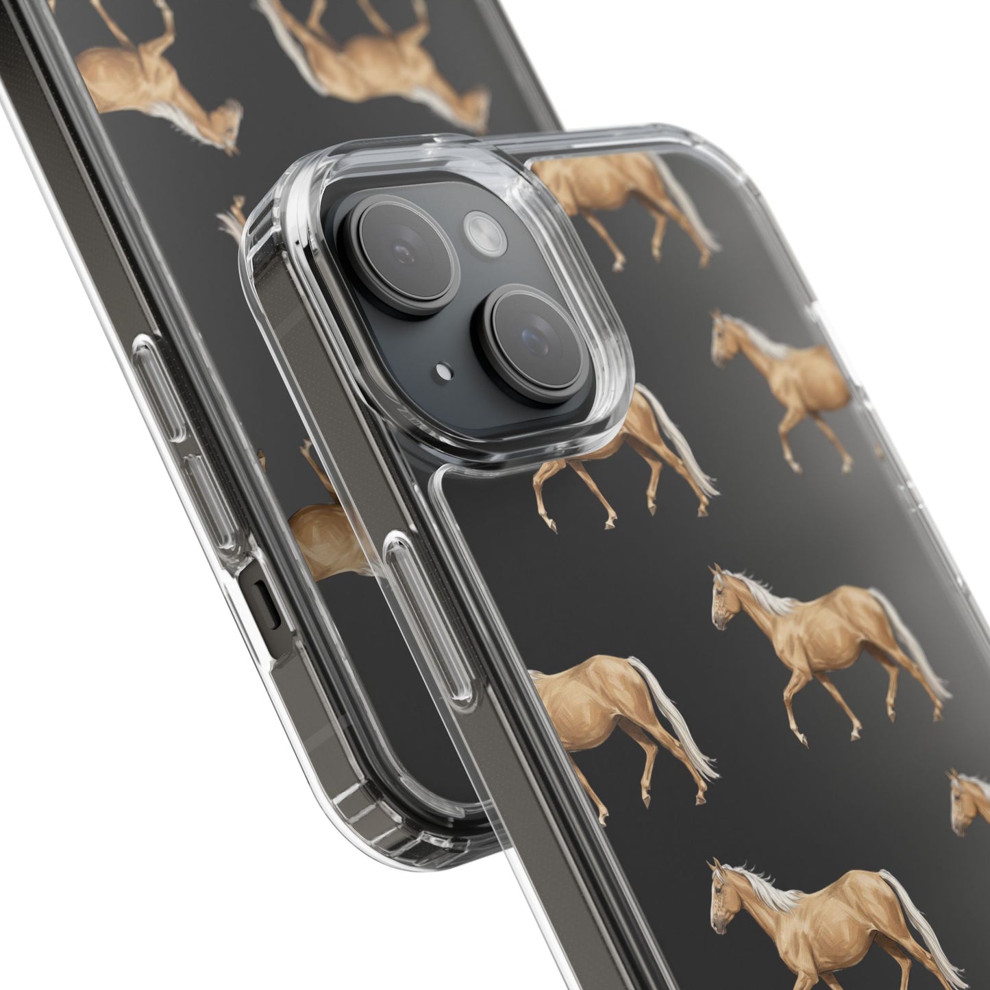 Horse Pattern iPhone Clear Case